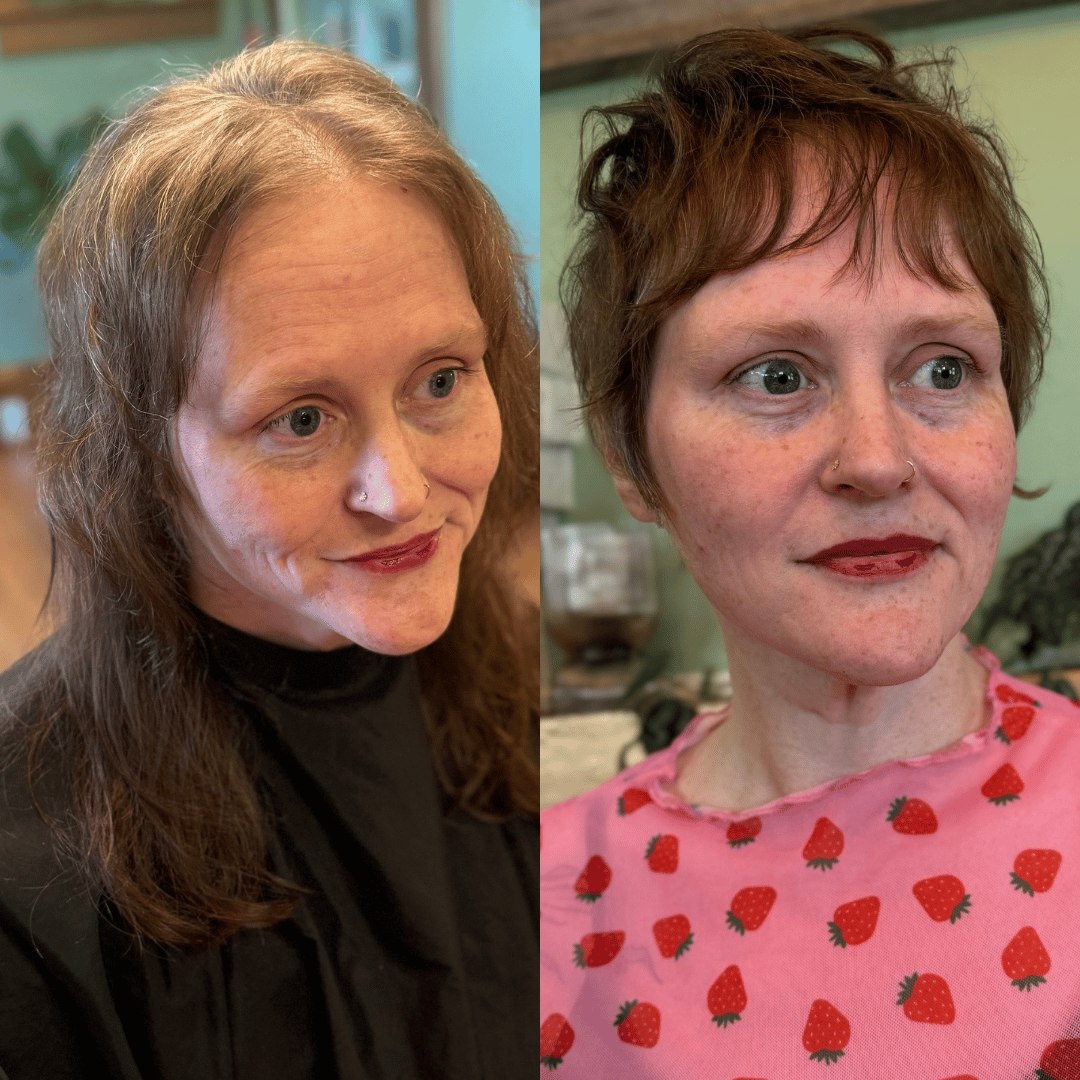 Rachel Rende — Cut Transformation ONESHOT Hair Awards entry