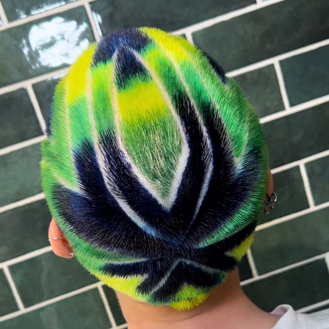 Safy Burton — Hair Tattoo ONESHOT Hair Awards entry