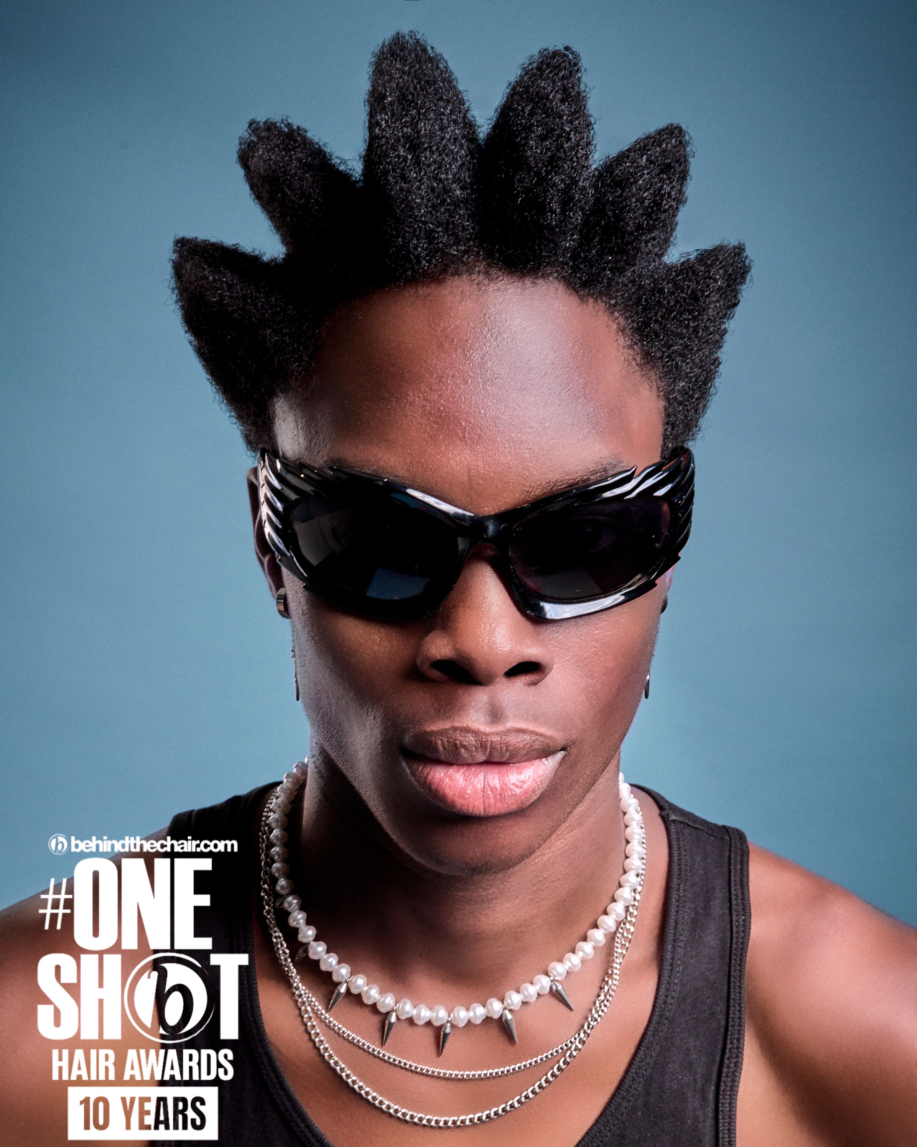 Emma Simmons — Men's Shot ONESHOT Hair Awards entry