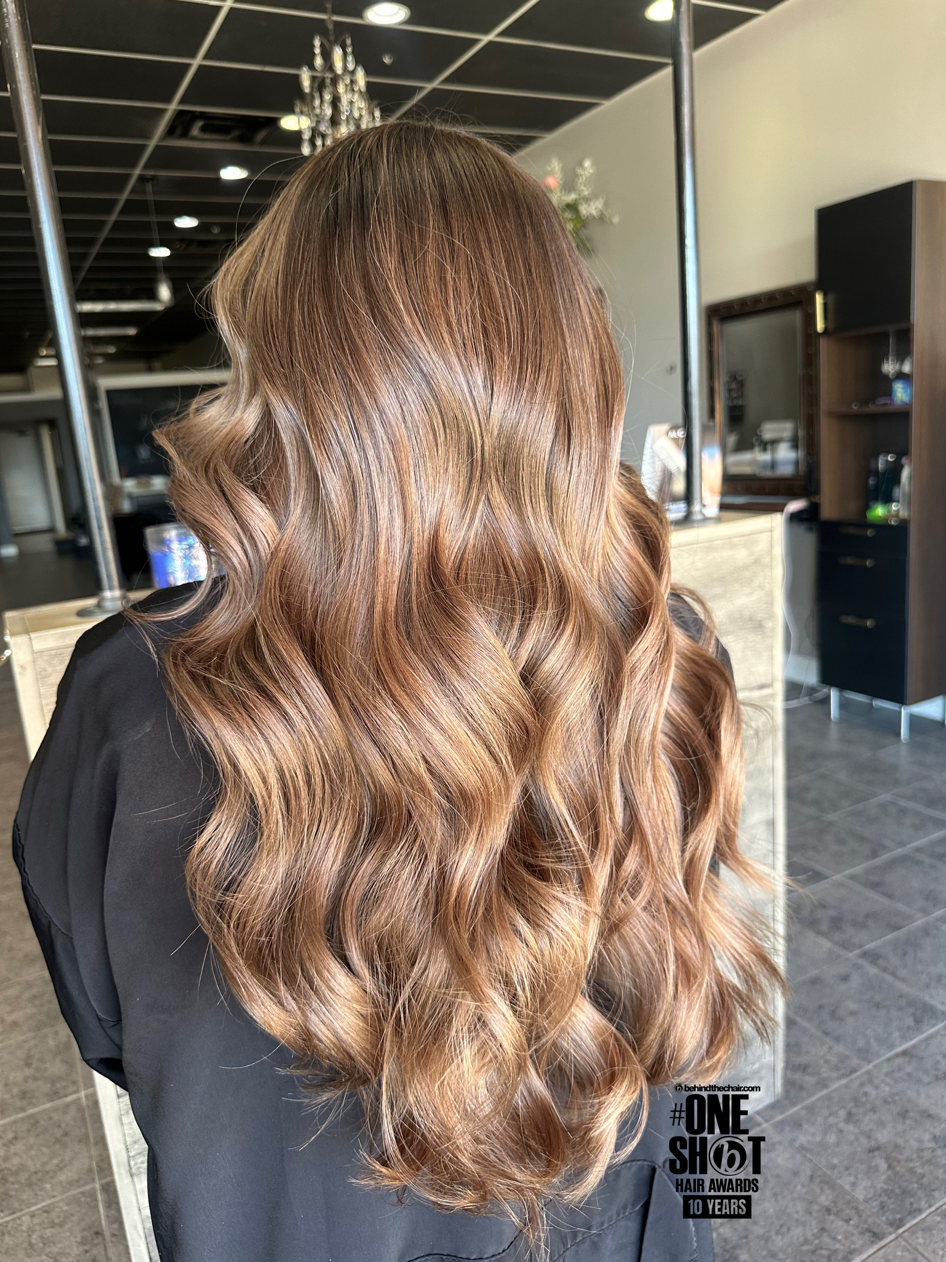 Olivia Barringer — Warm Balayage ONESHOT Hair Awards entry