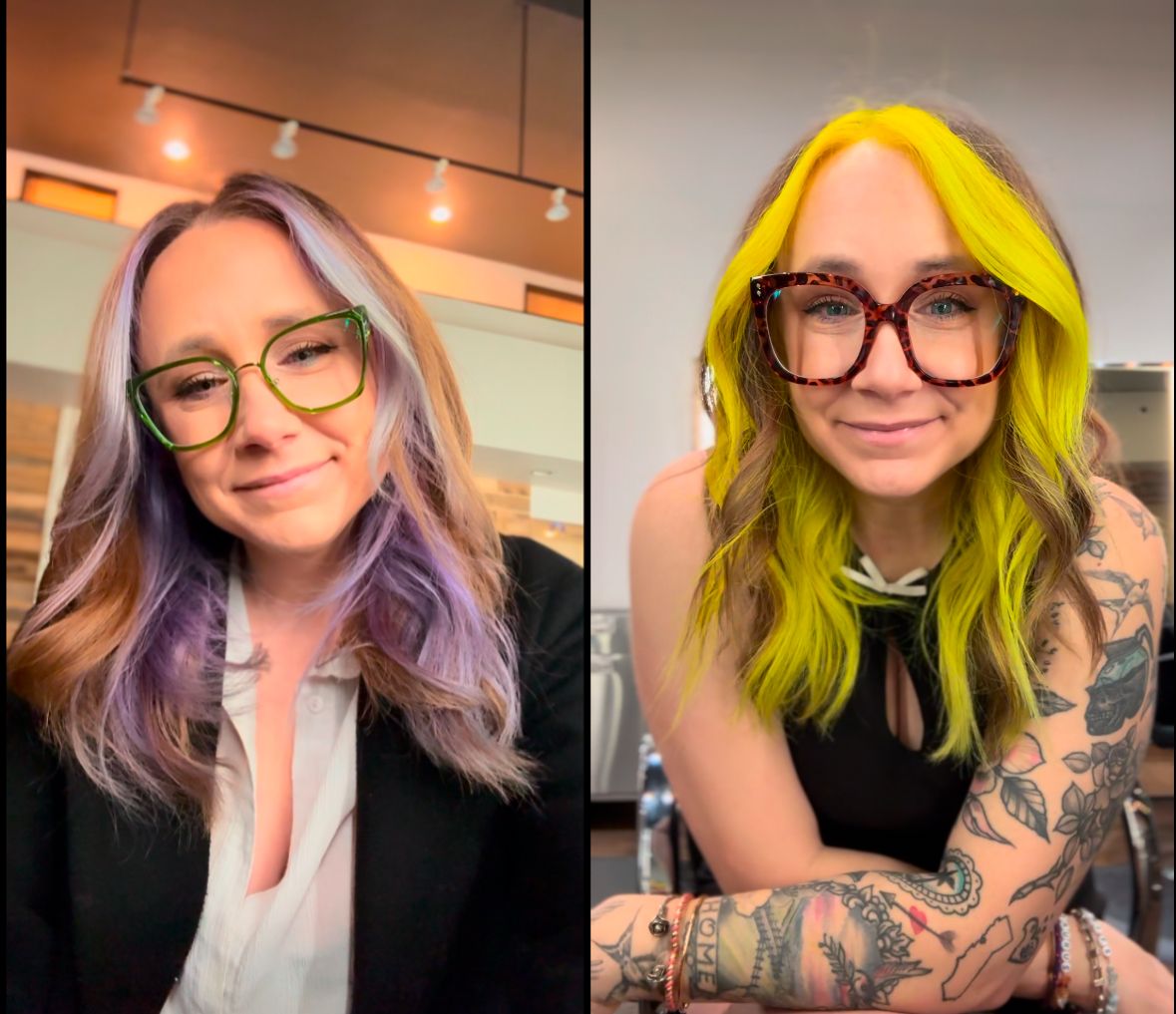 Heather Crimmins — Color Transformation ONESHOT Hair Awards entry