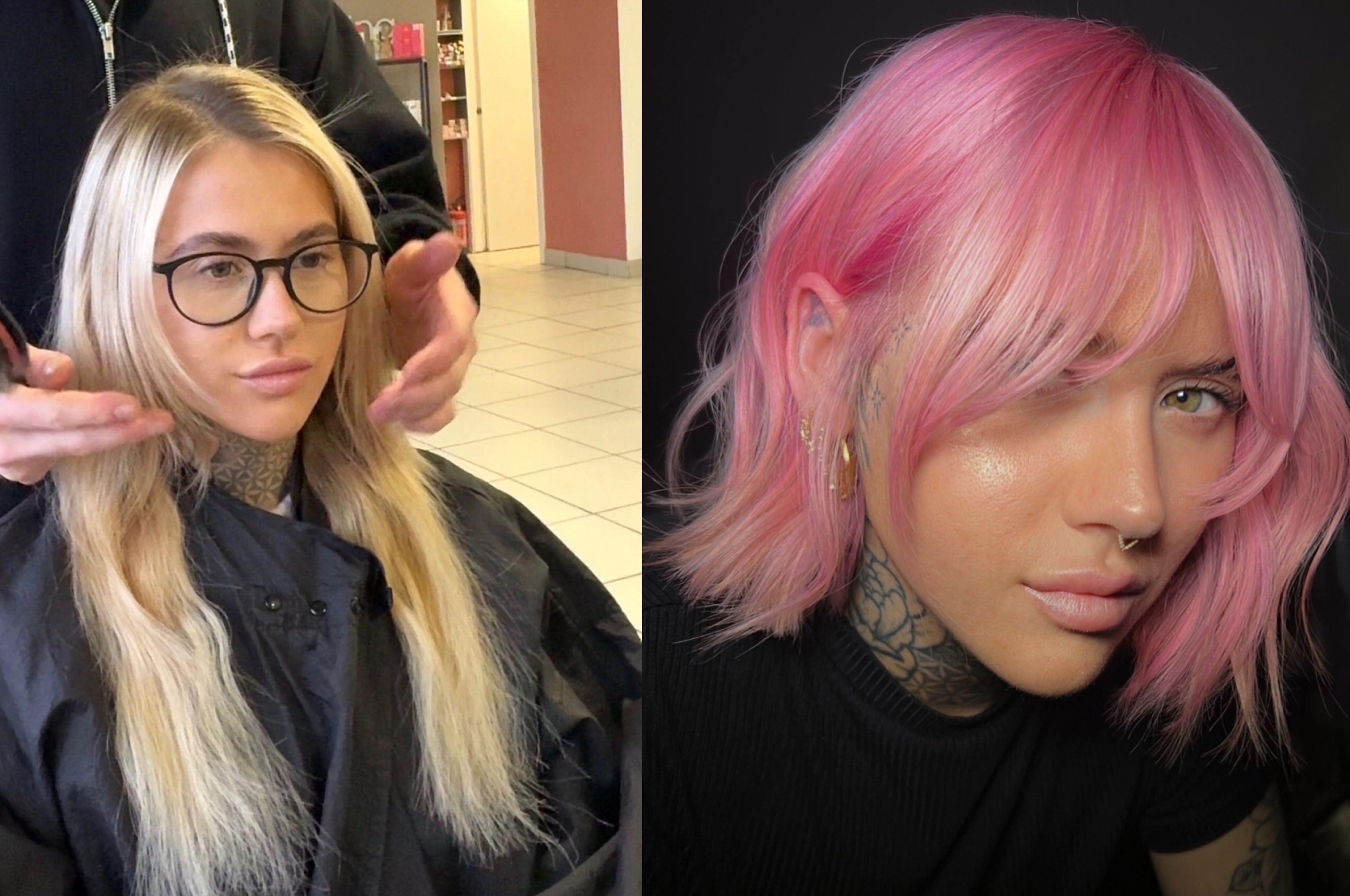 Jamie Richards — Cut Transformation ONESHOT Hair Awards entry