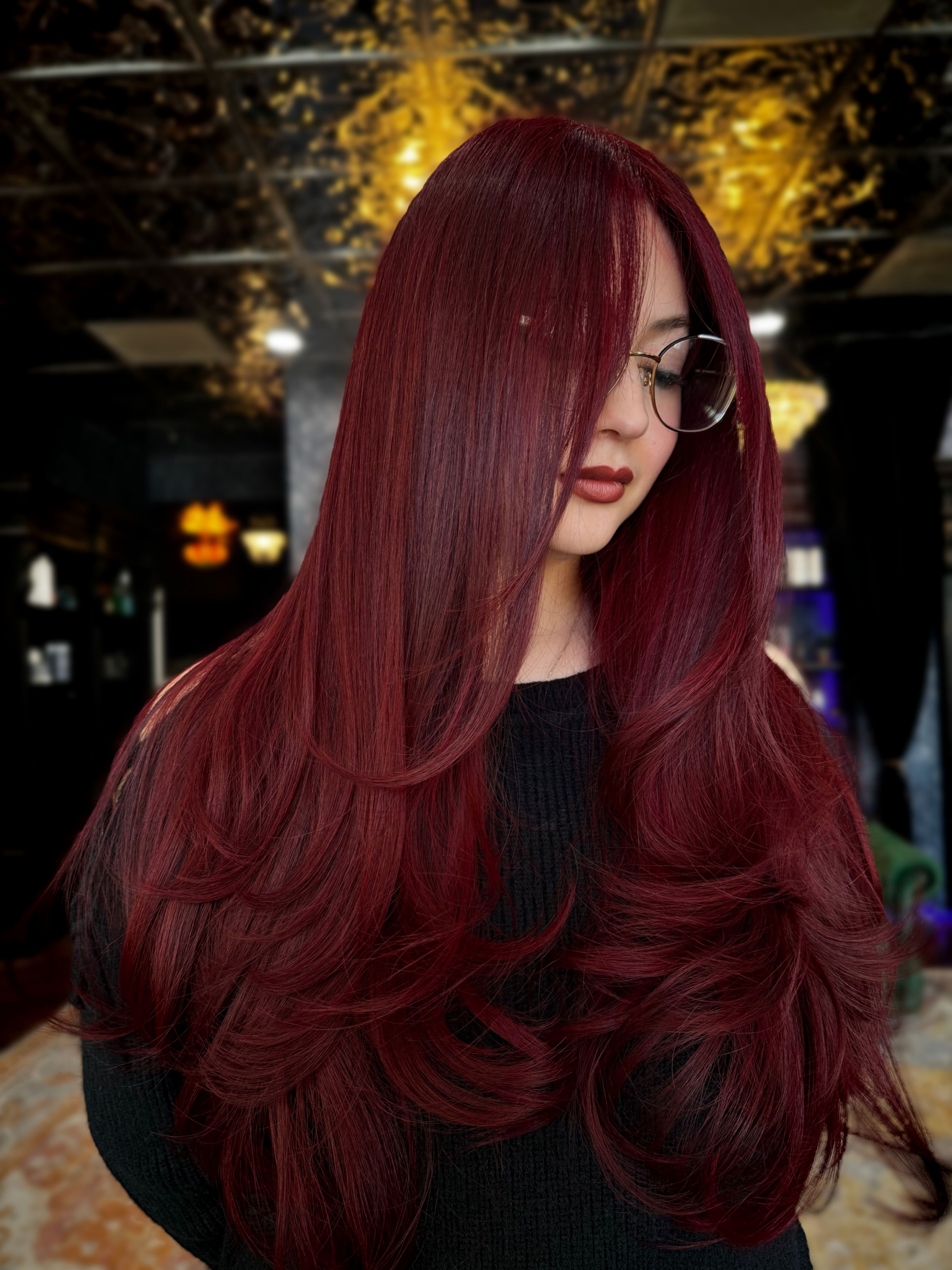 Amanda Salas — Reds ONESHOT Hair Awards entry