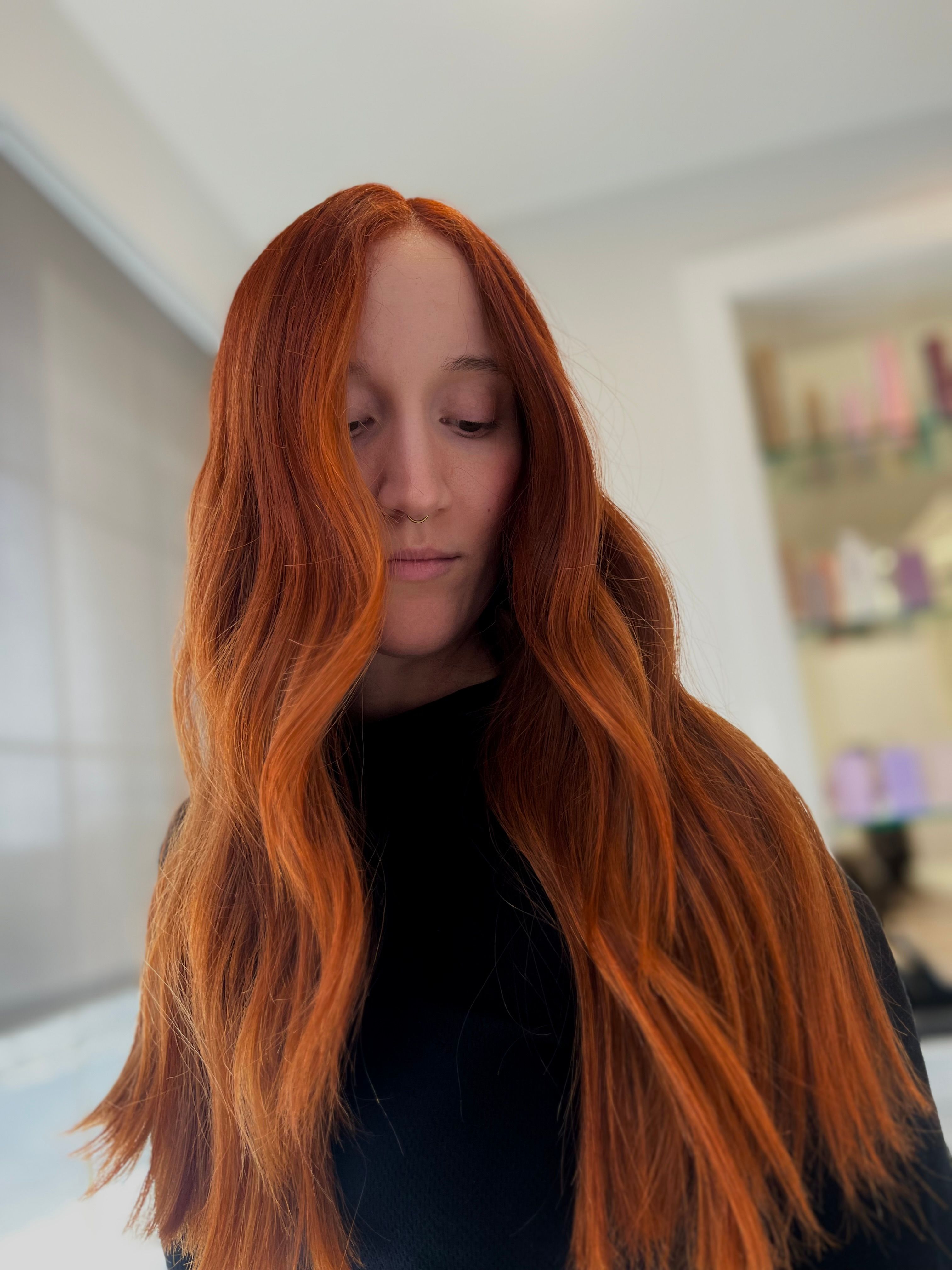 Savanna Hailey — Reds ONESHOT Hair Awards entry