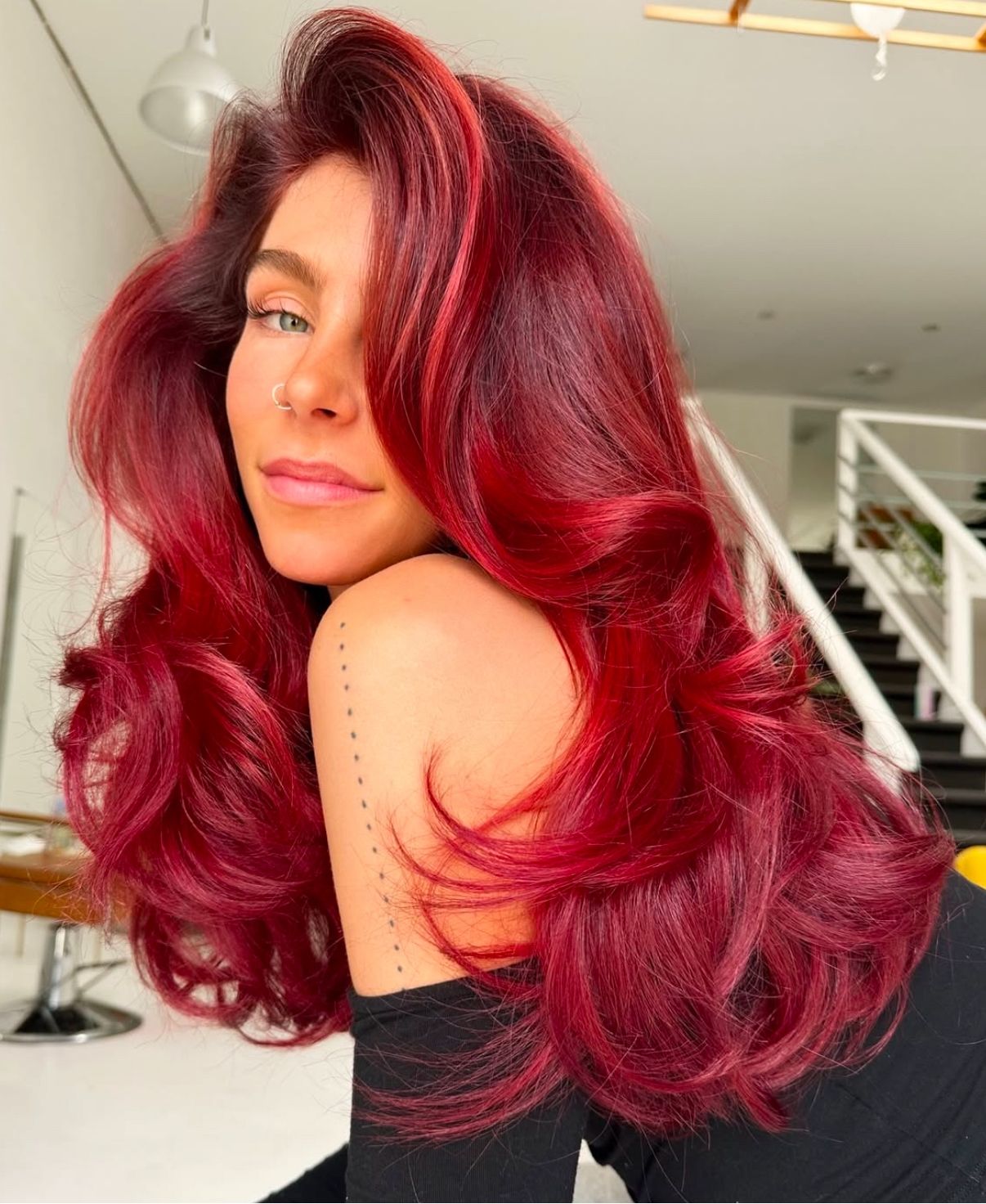 Belinda Mills — Reds ONESHOT Hair Awards entry