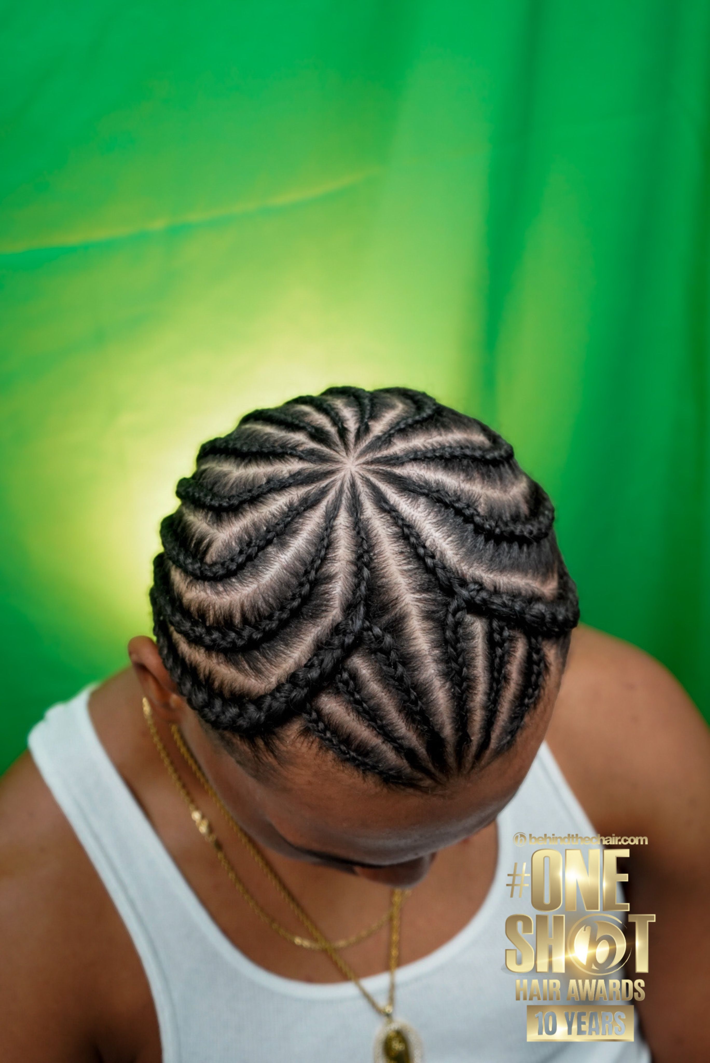Alvin Melendez — Intricate Braids & Twists ONESHOT Hair Awards entry