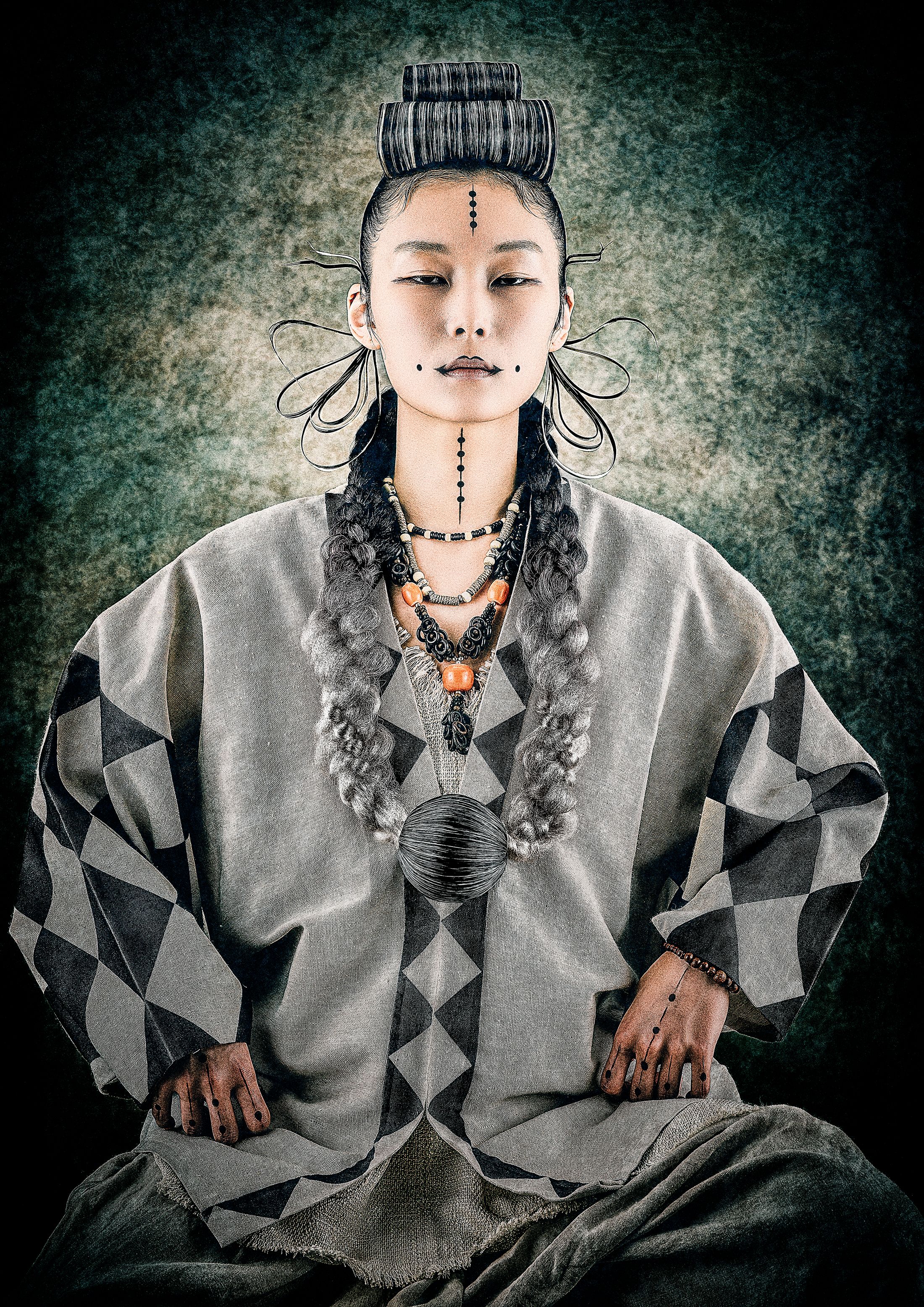 Sawamaru Pokir — Editorial Makeup Shot ONESHOT Hair Awards entry