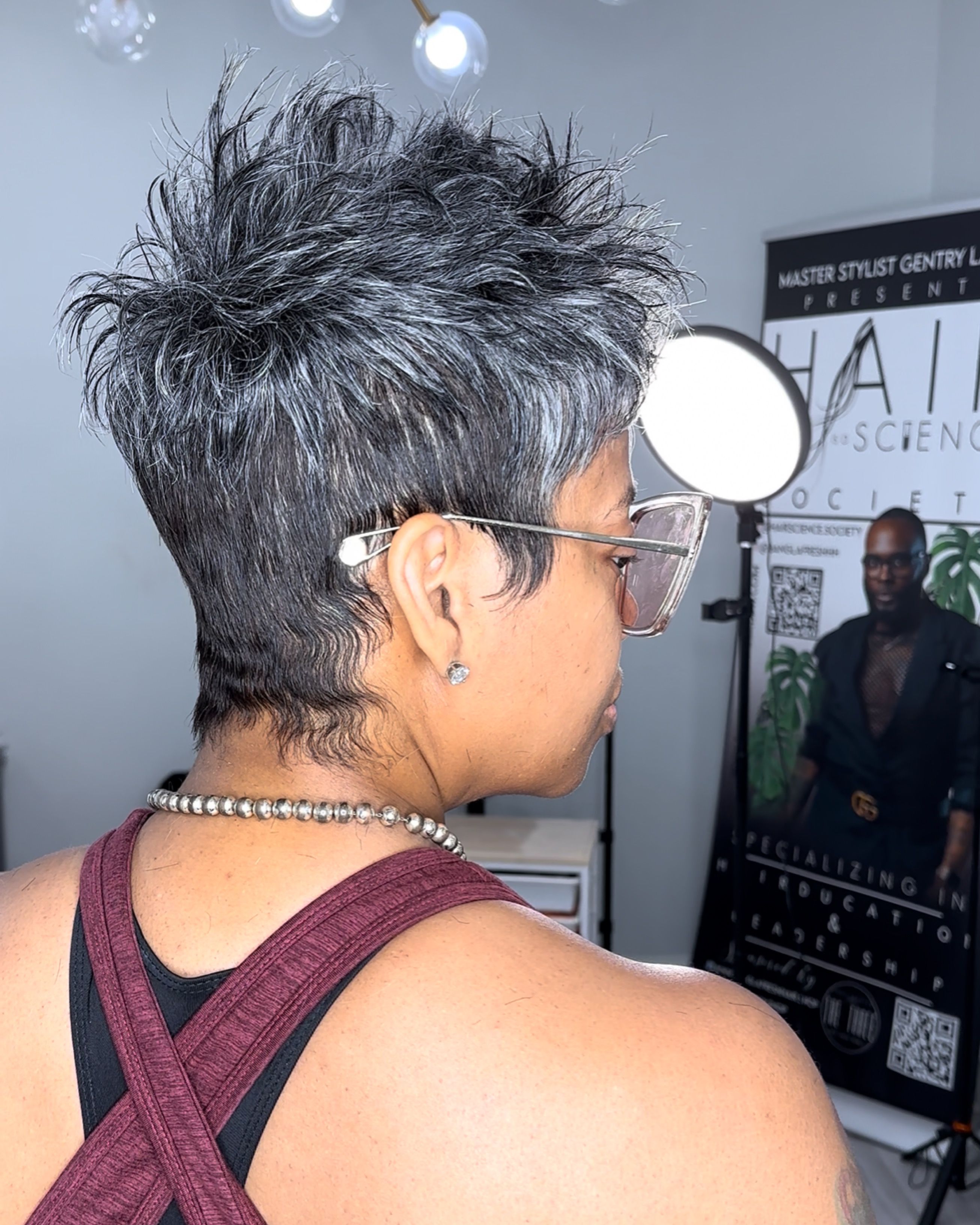 Gentry Mitchell — Pixie/Bixie ONESHOT Hair Awards entry