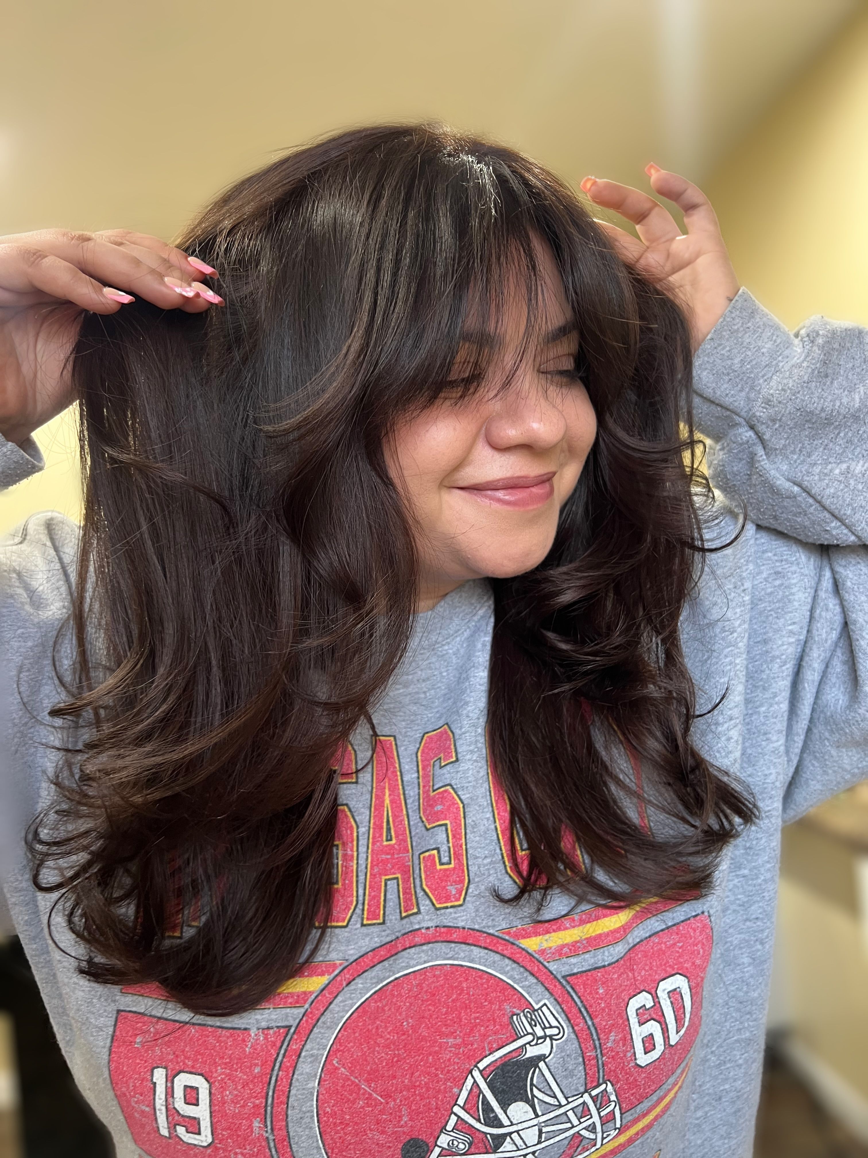 Tania Garcia — Brunettes ONESHOT Hair Awards entry