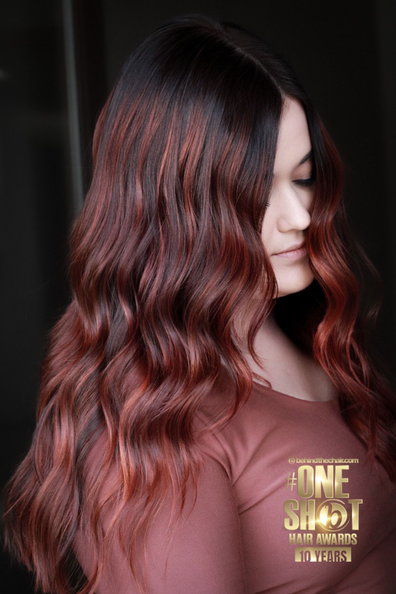 Brittany McEntire — Warm Balayage ONESHOT Hair Awards entry