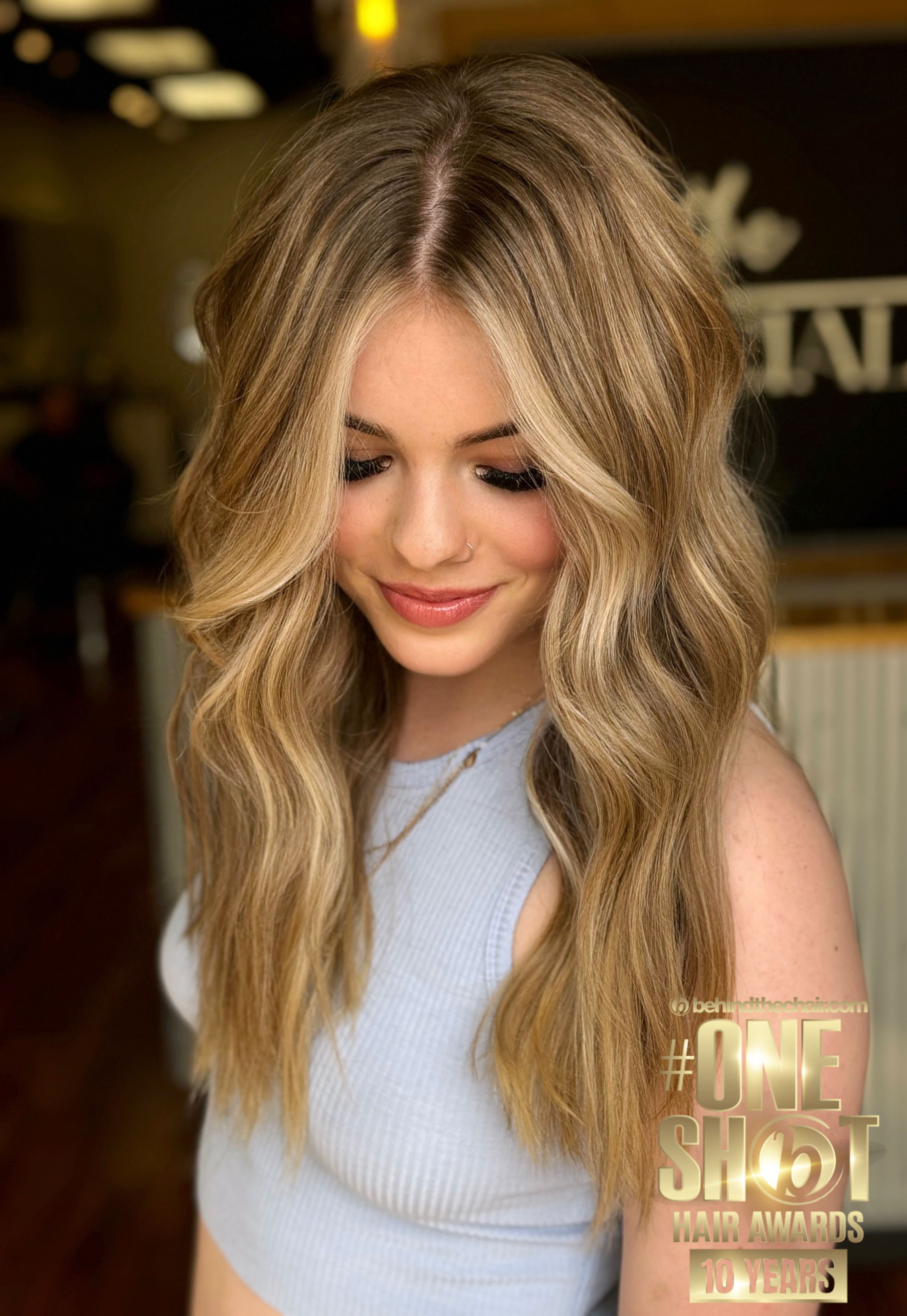 Brianna Gleaton — Warm Balayage ONESHOT Hair Awards entry