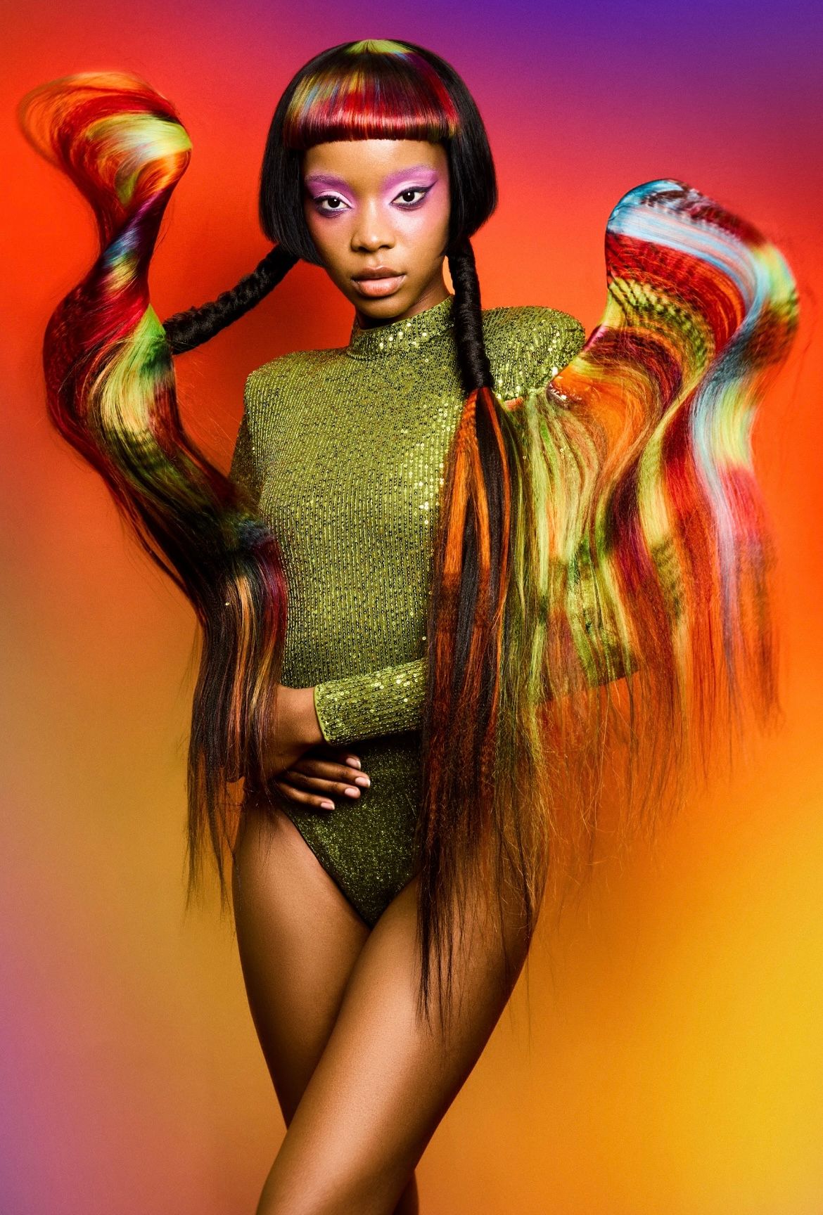 Erin Fernandes — Hair Color Shot ONESHOT Hair Awards entry