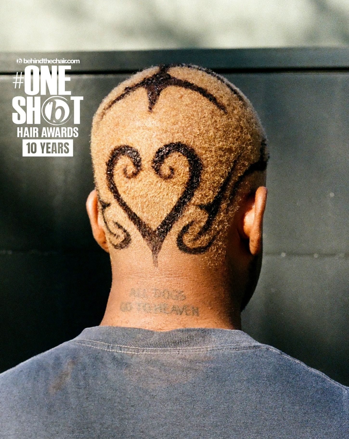 Cassidy Theall — Hair Tattoo ONESHOT Hair Awards entry