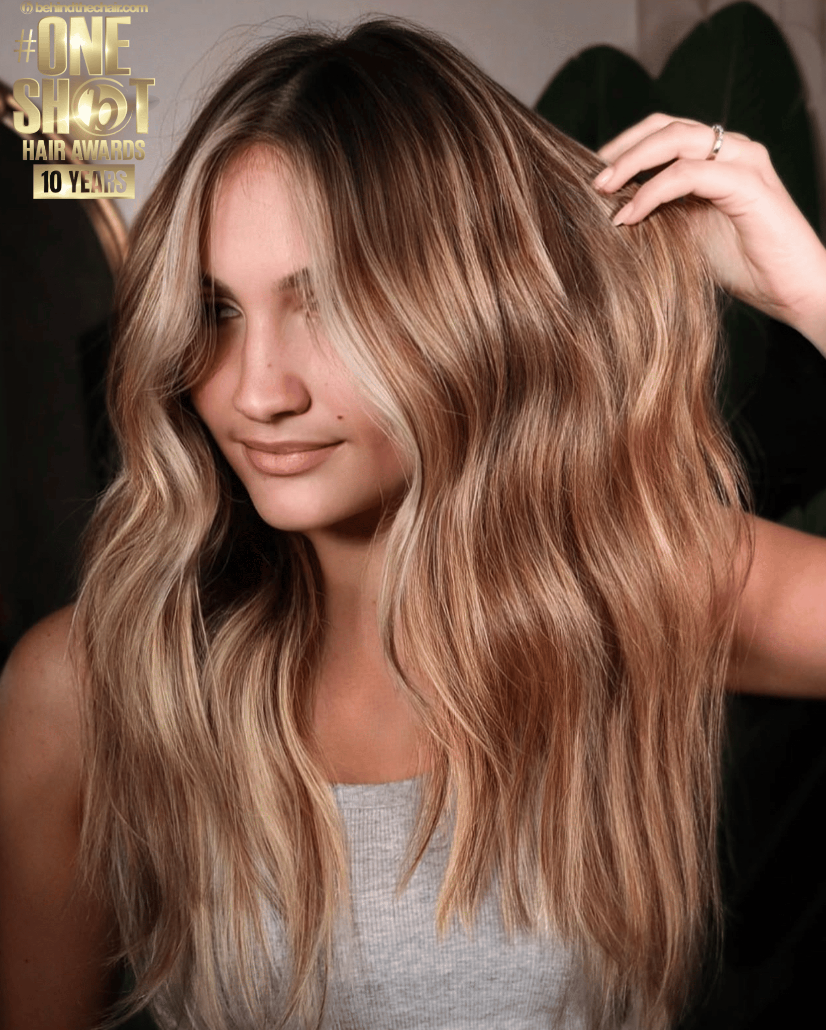 Eliu Ramirez — Warm Balayage ONESHOT Hair Awards entry