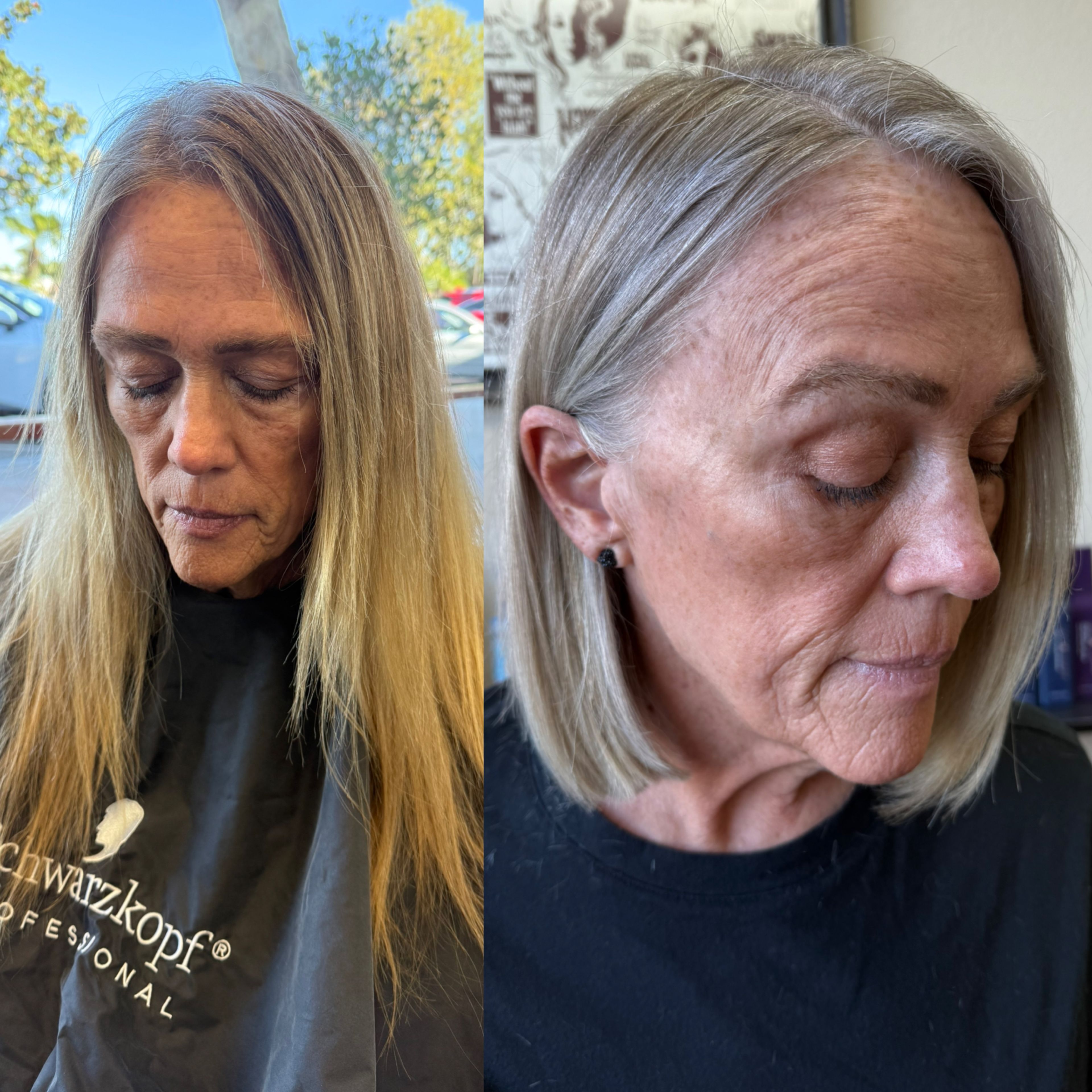Rebekah Scott — Cut Transformation ONESHOT Hair Awards entry