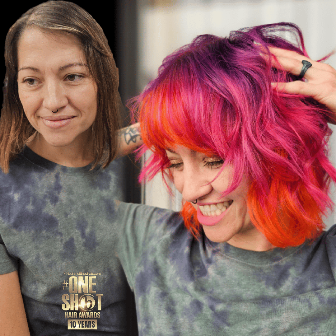 Cortney Hestand — Color Transformation ONESHOT Hair Awards entry