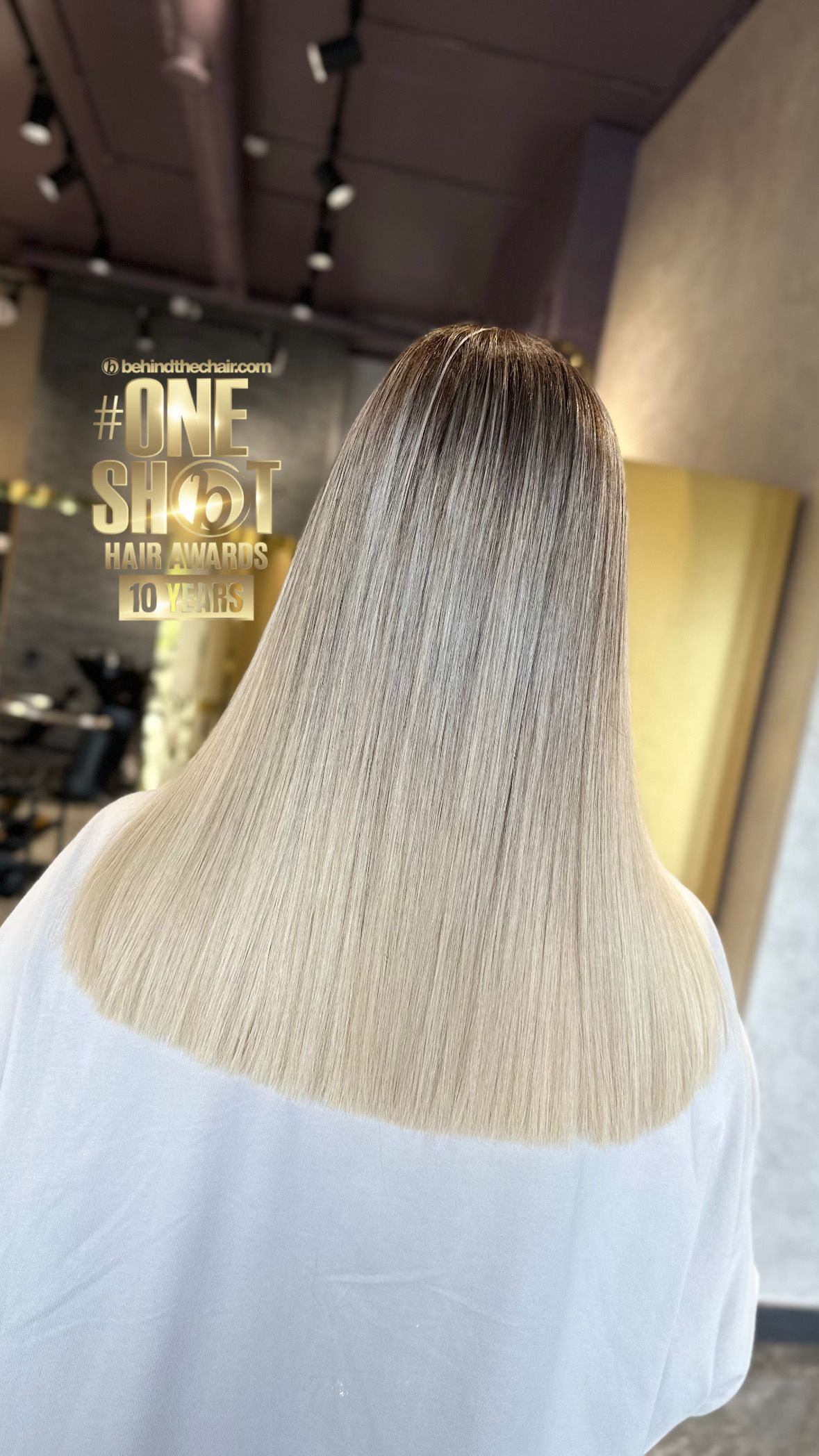 Nurbek Yeskaliyev — Blondes ONESHOT Hair Awards entry