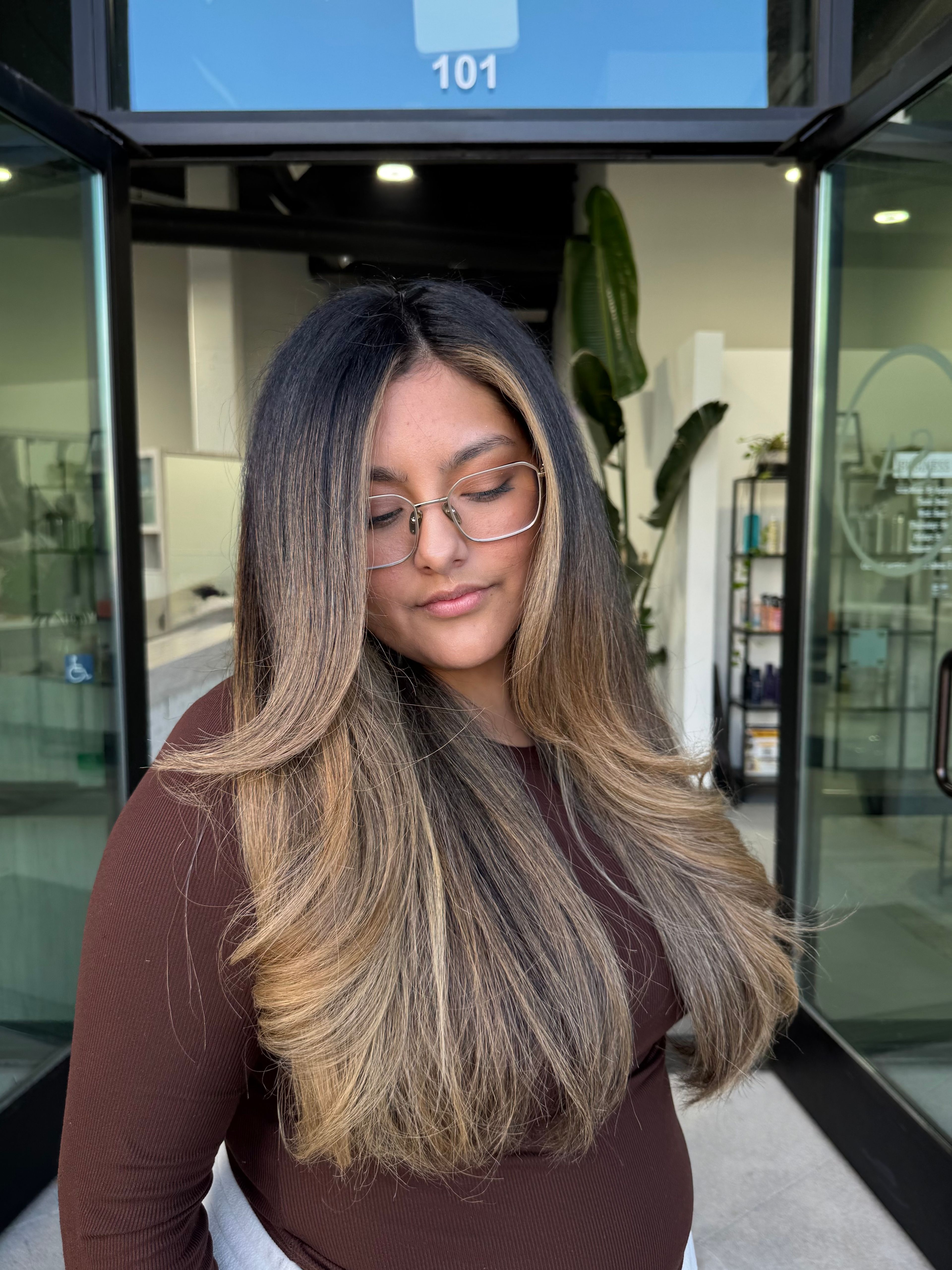 Sierra Zapata — Warm Balayage ONESHOT Hair Awards entry