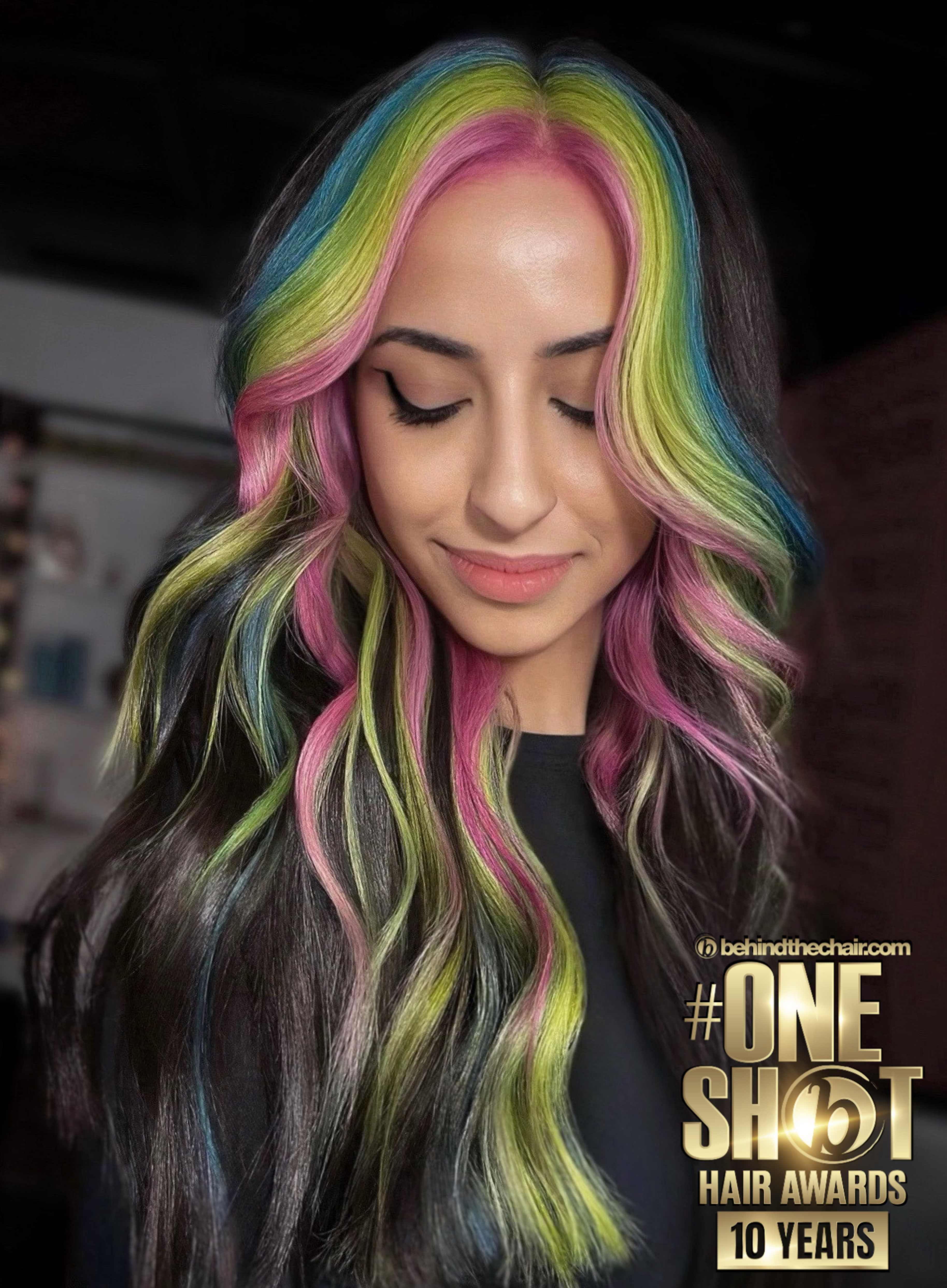 Lindsey Holmes — Color Blocking ONESHOT Hair Awards entry