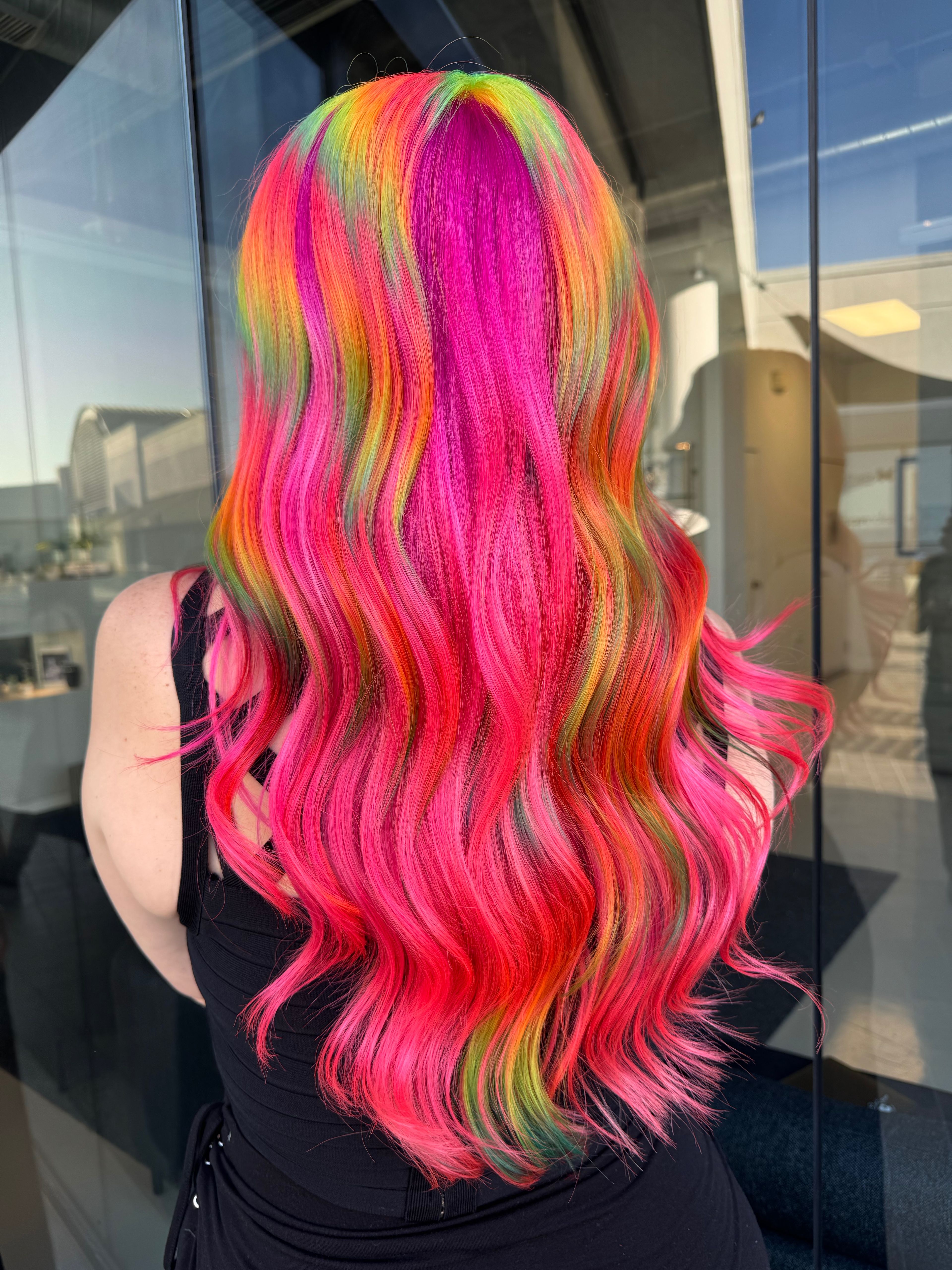 Hannah Mejia — Color Blocking ONESHOT Hair Awards entry