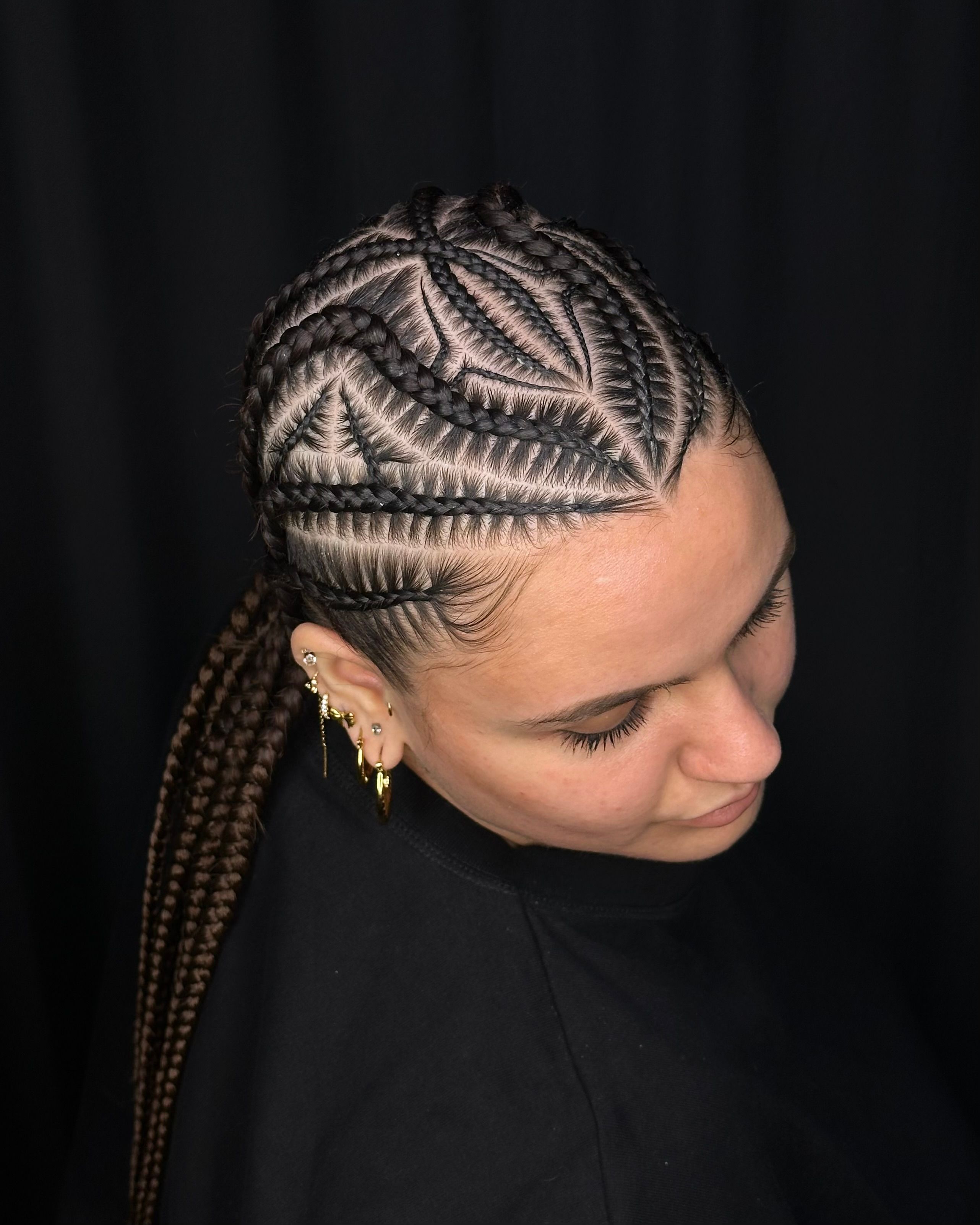 Sabrina Schiattarella — Intricate Braids & Twists ONESHOT Hair Awards entry