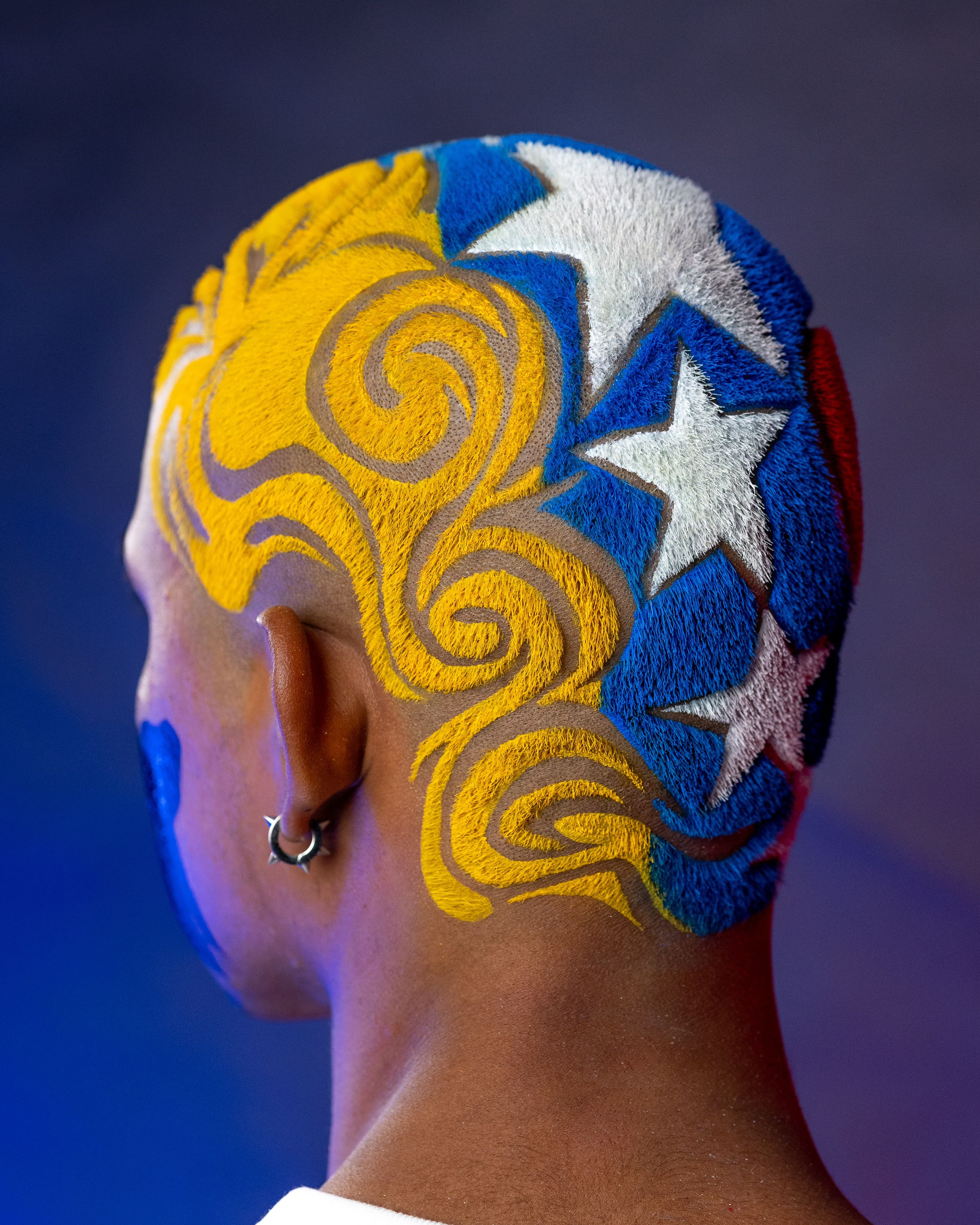 Carlos Negron — Hair Tattoo ONESHOT Hair Awards entry
