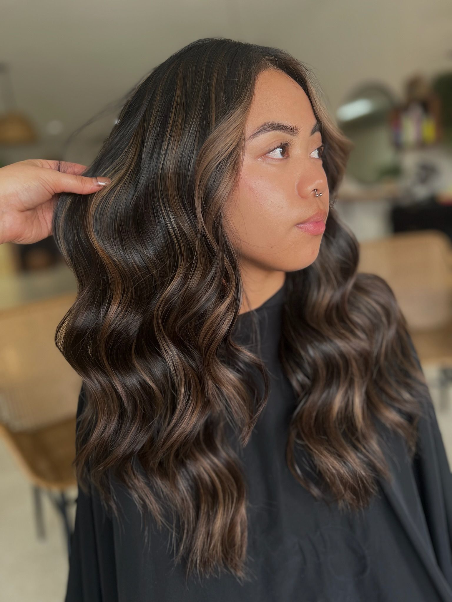 Jaden Davis — Brunettes ONESHOT Hair Awards entry
