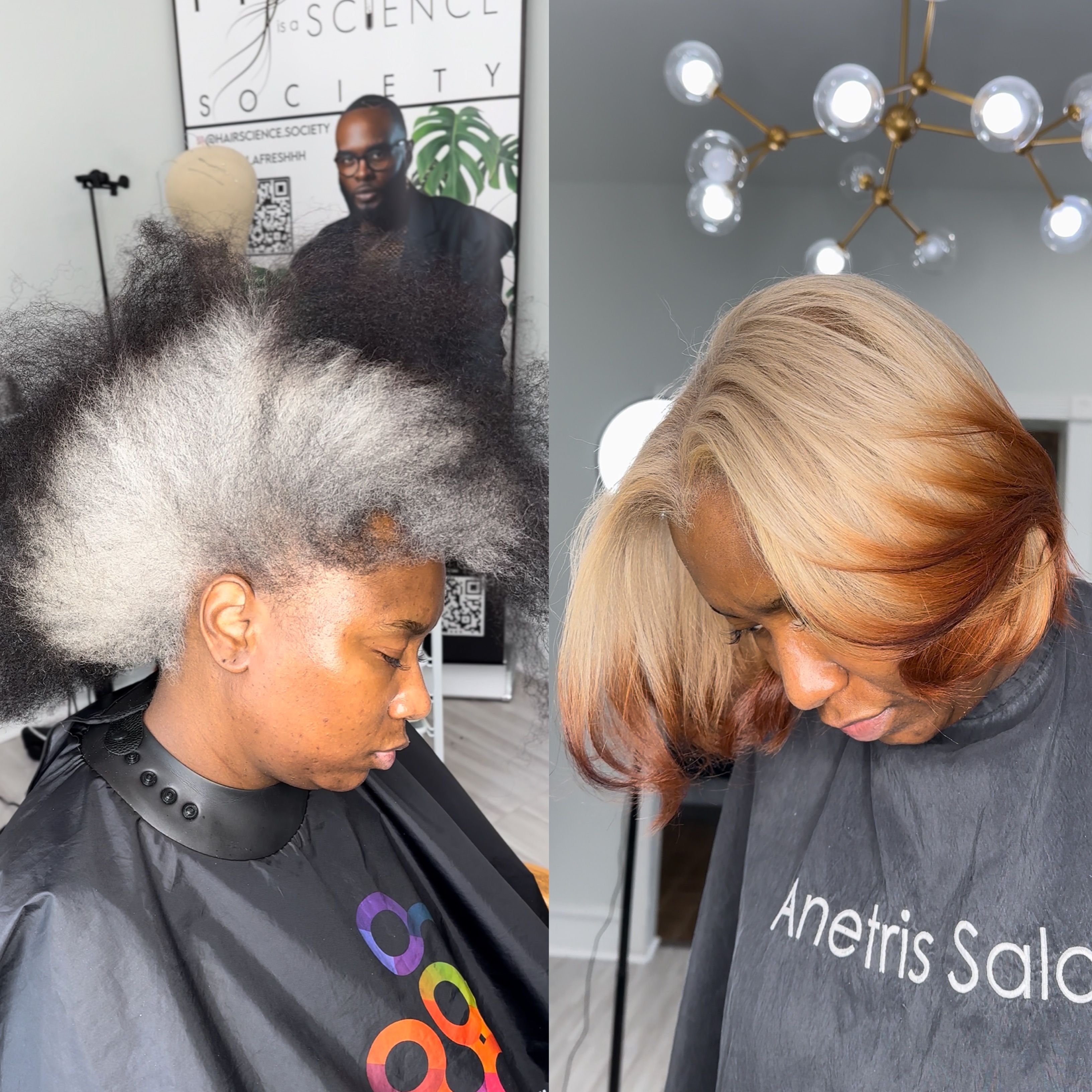 Gentry Mitchell — Color Transformation ONESHOT Hair Awards entry