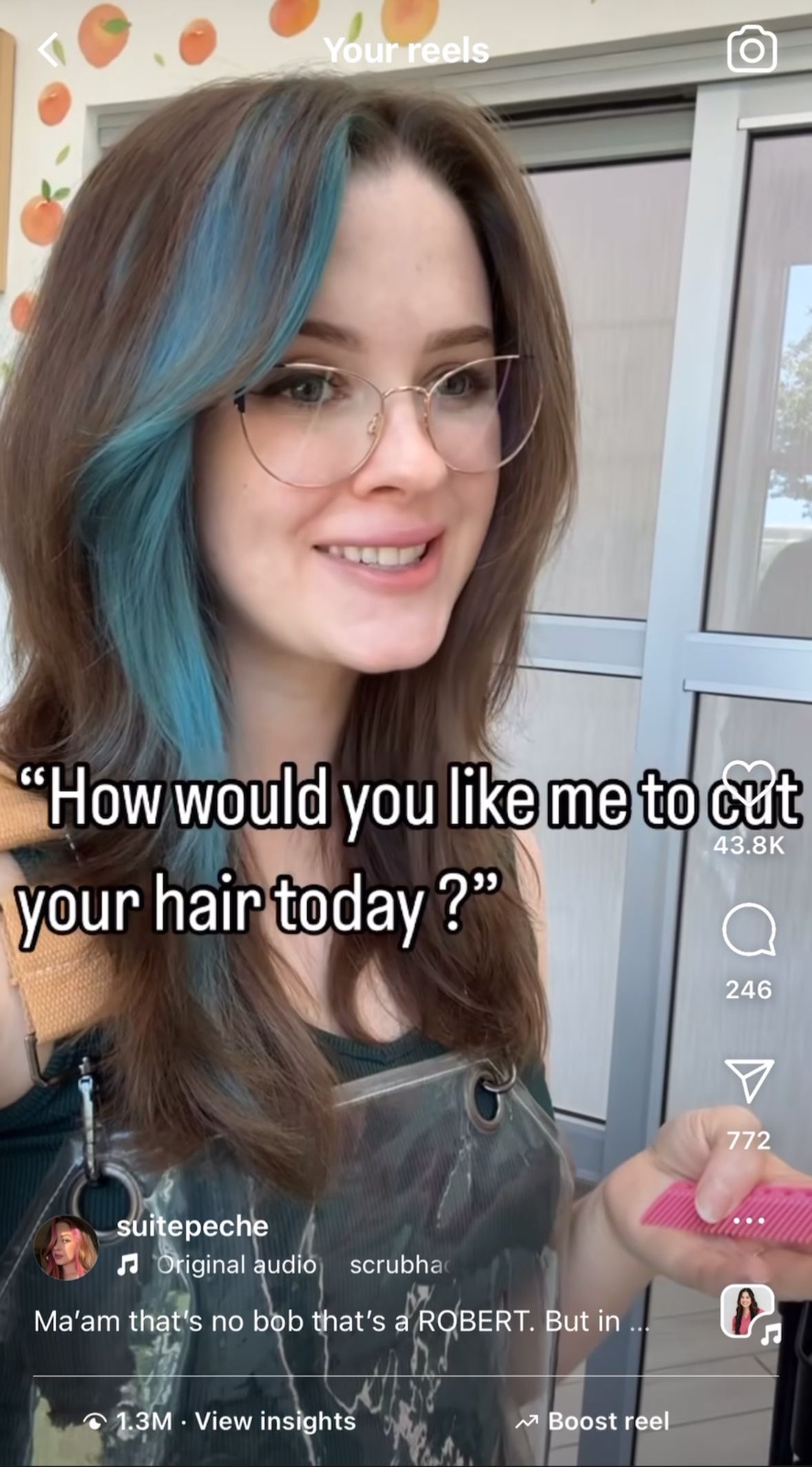 Ava Laffoon — Funny Video ONESHOT Hair Awards entry