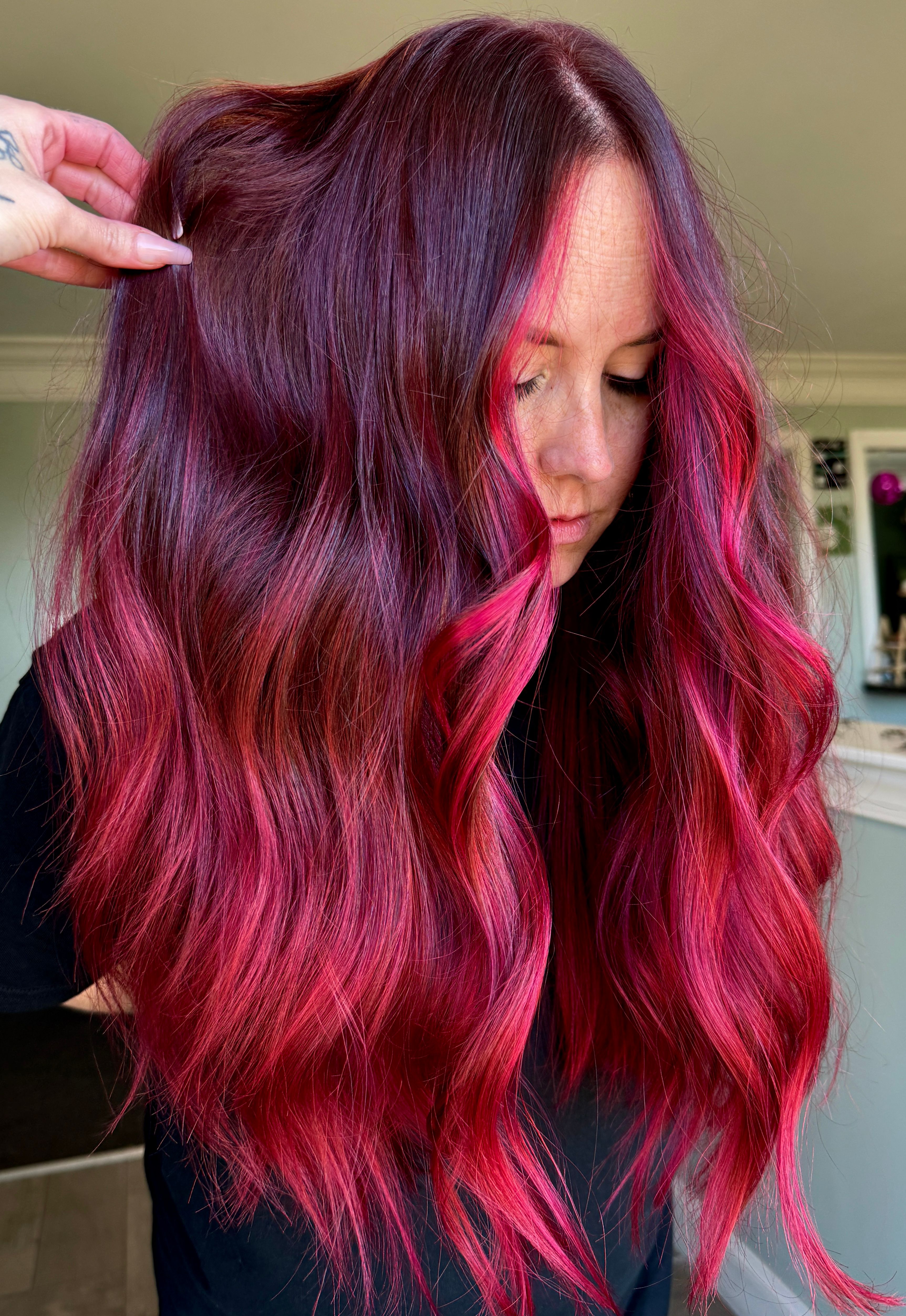Danielle King — Reds ONESHOT Hair Awards entry