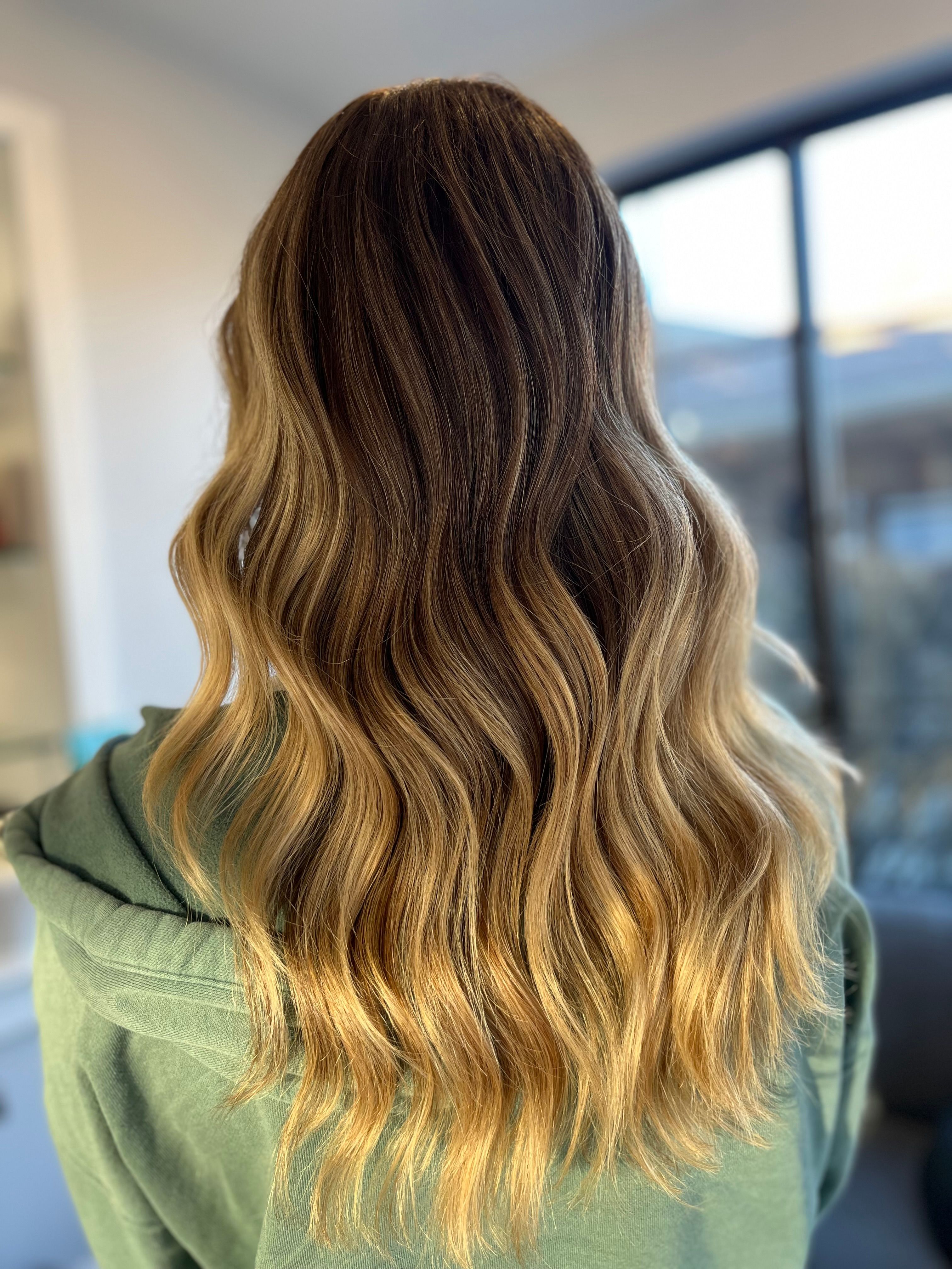 Savanna Hailey — Warm Balayage ONESHOT Hair Awards entry