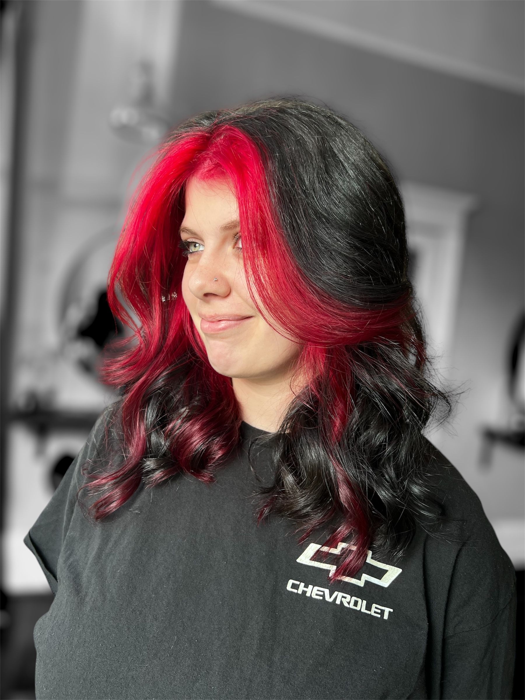 Samantha Sutherland — Color Blocking ONESHOT Hair Awards entry