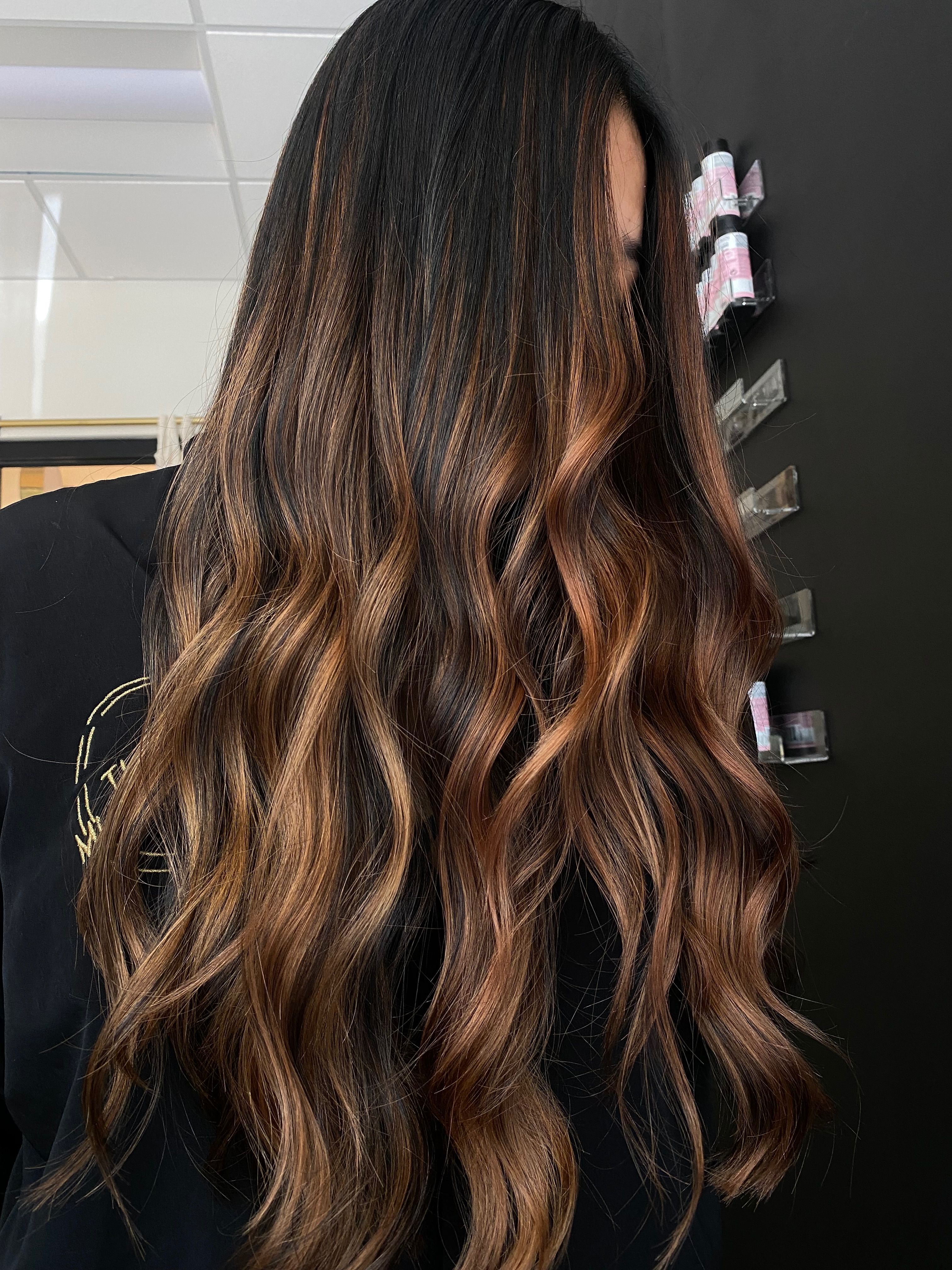 Christina Donovan — Warm Balayage ONESHOT Hair Awards entry