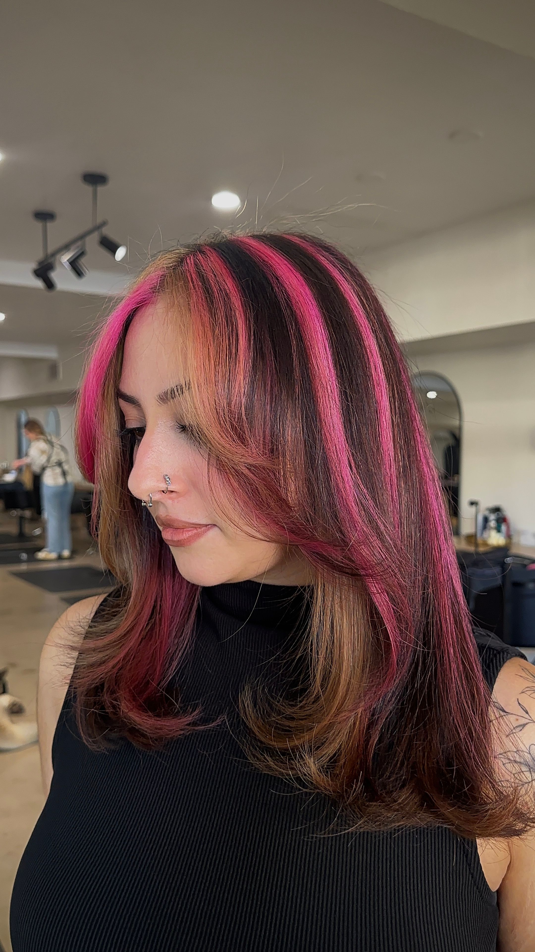 Jaidyn Saechao — Color Blocking ONESHOT Hair Awards entry