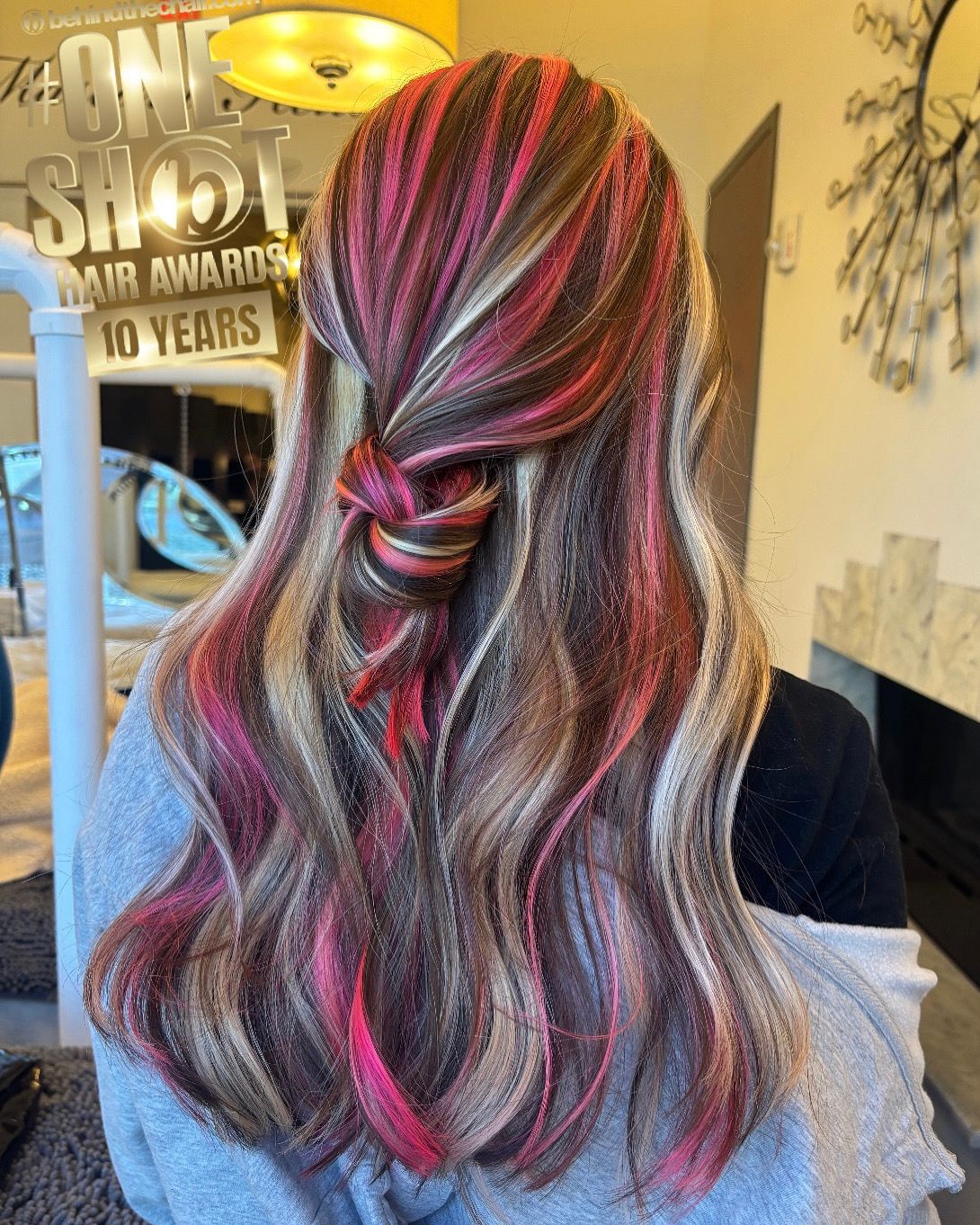 Caroline Brown — Color Blocking ONESHOT Hair Awards entry