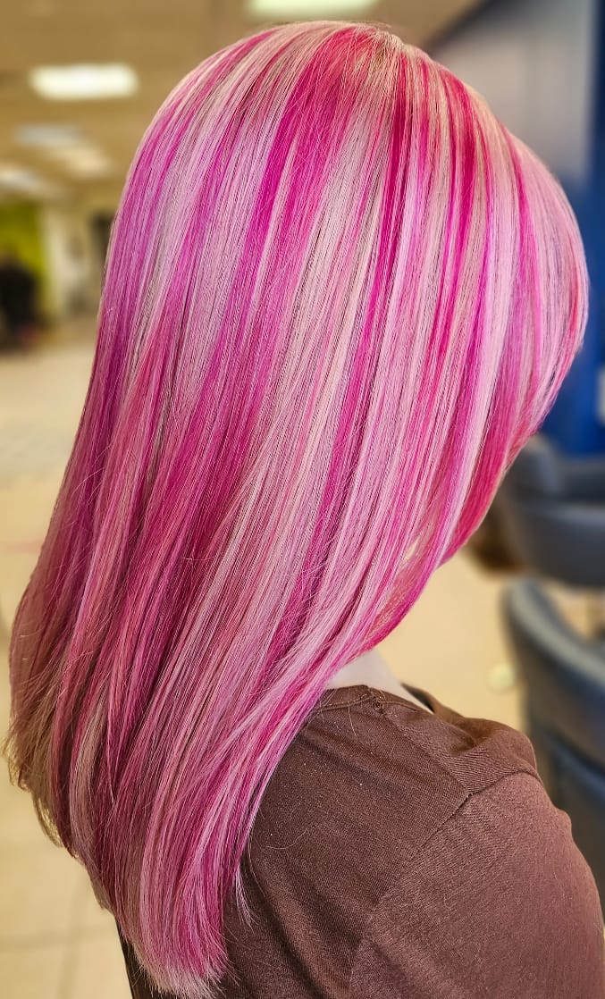 Jennifer Dalfonso — Color Blocking ONESHOT Hair Awards entry