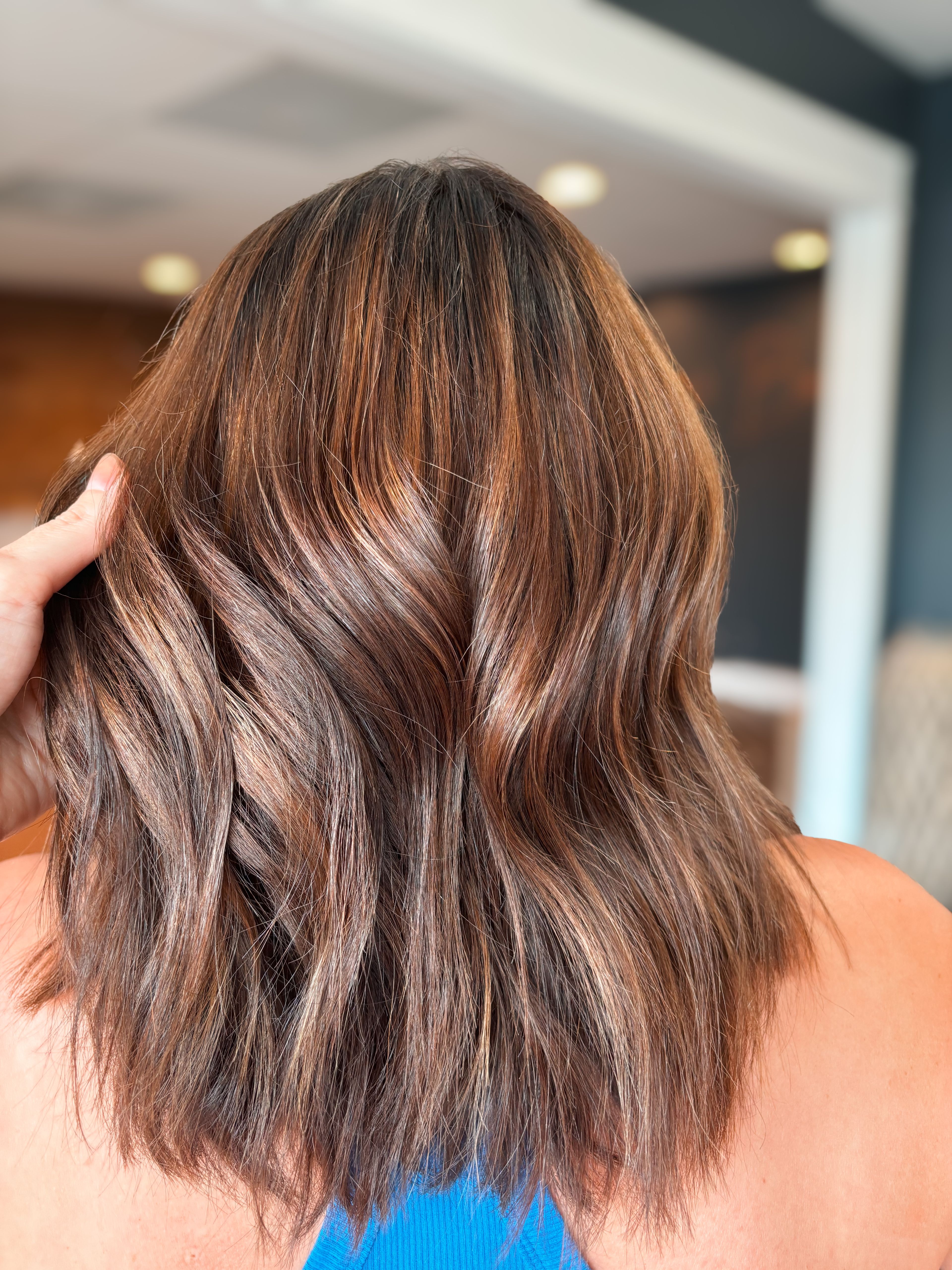Kelly Mazuk — Warm Balayage ONESHOT Hair Awards entry