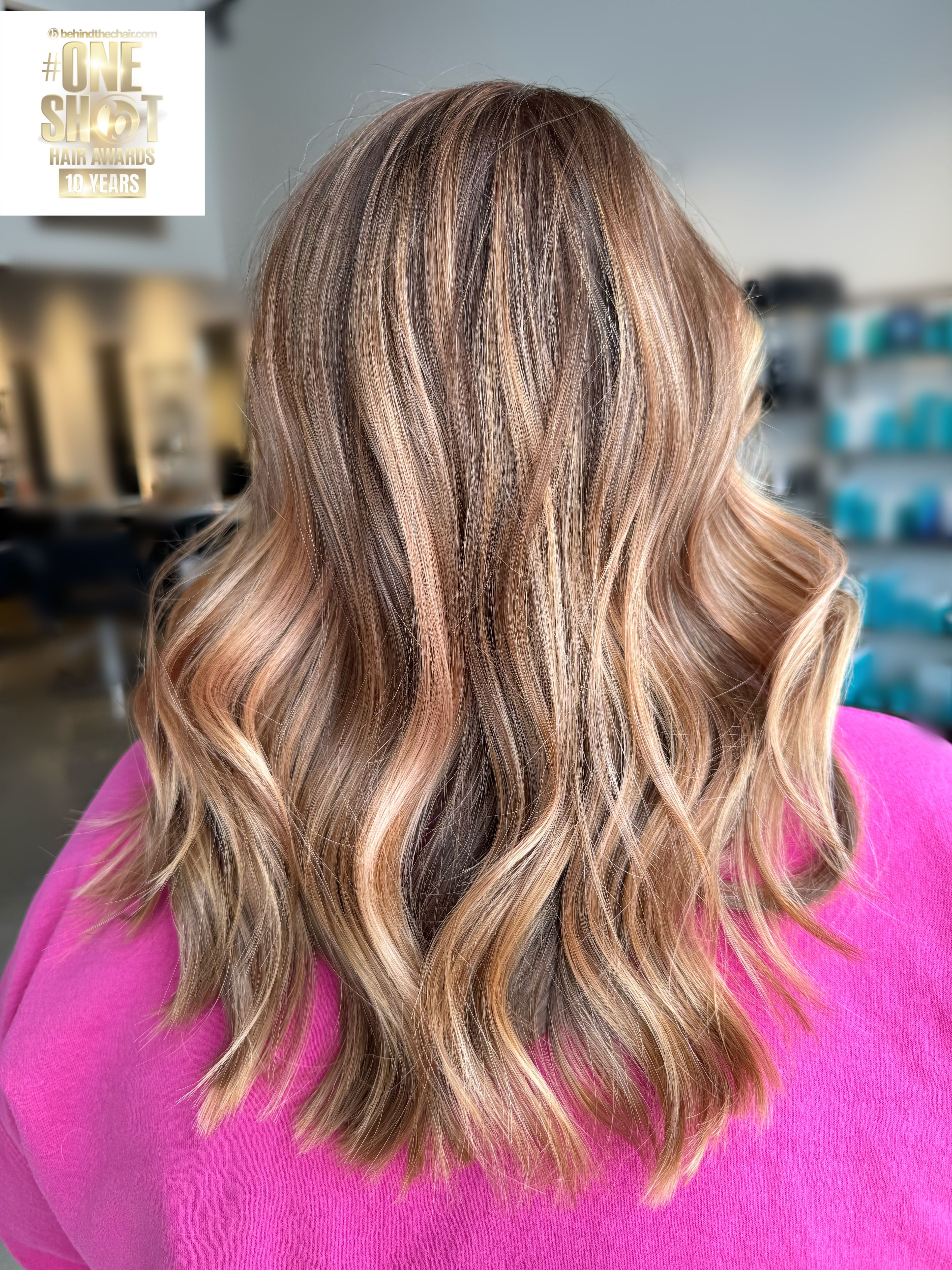 Sarah Mckee — Warm Balayage ONESHOT Hair Awards entry