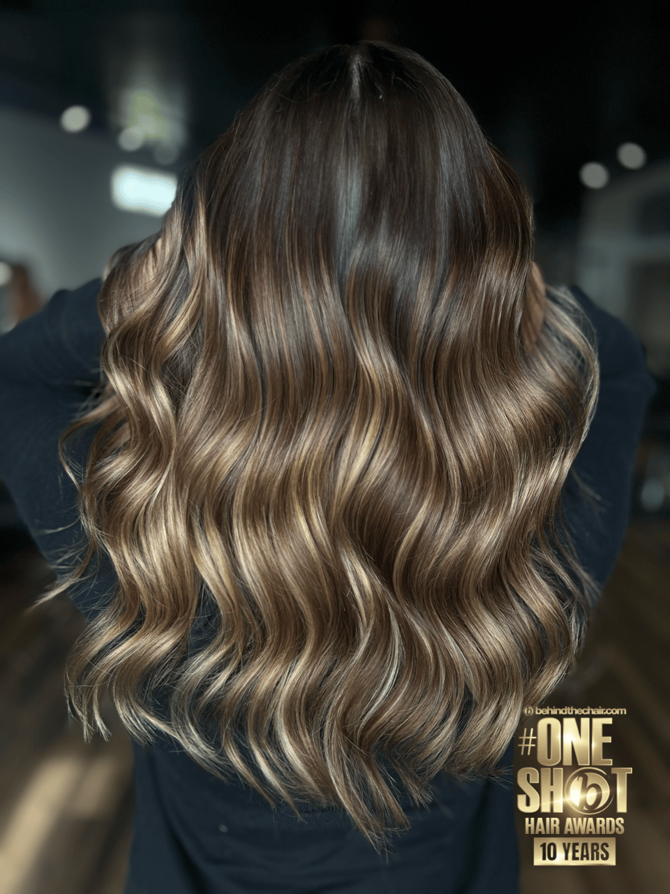 Meagan Guidry — Warm Balayage ONESHOT Hair Awards entry