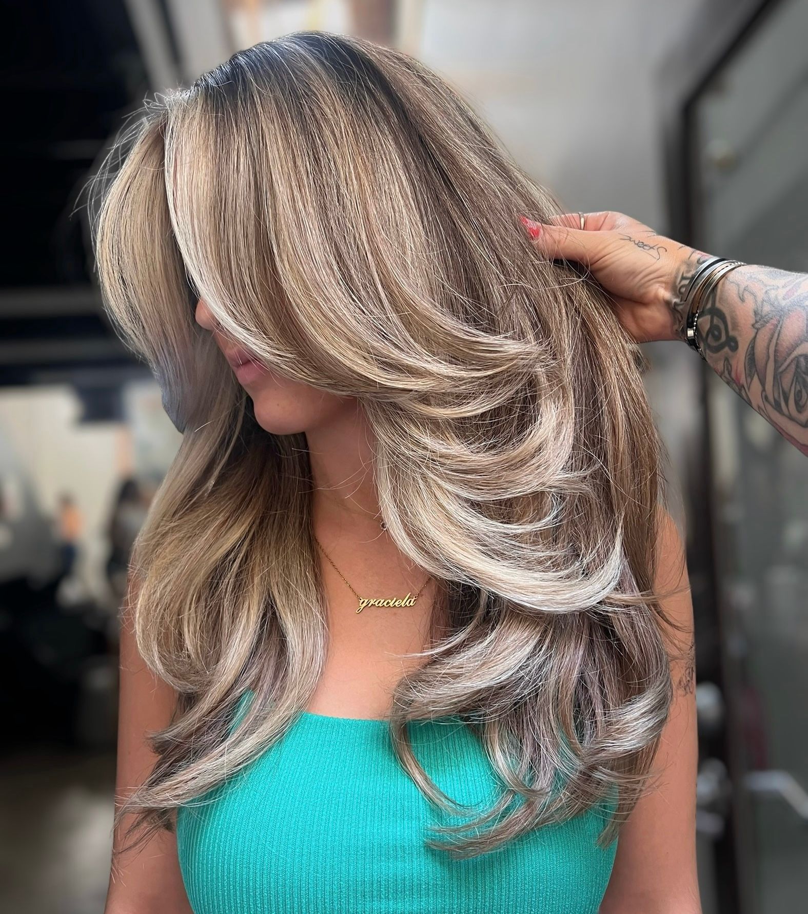 Amber Baranzini — Cool Balayage ONESHOT Hair Awards entry