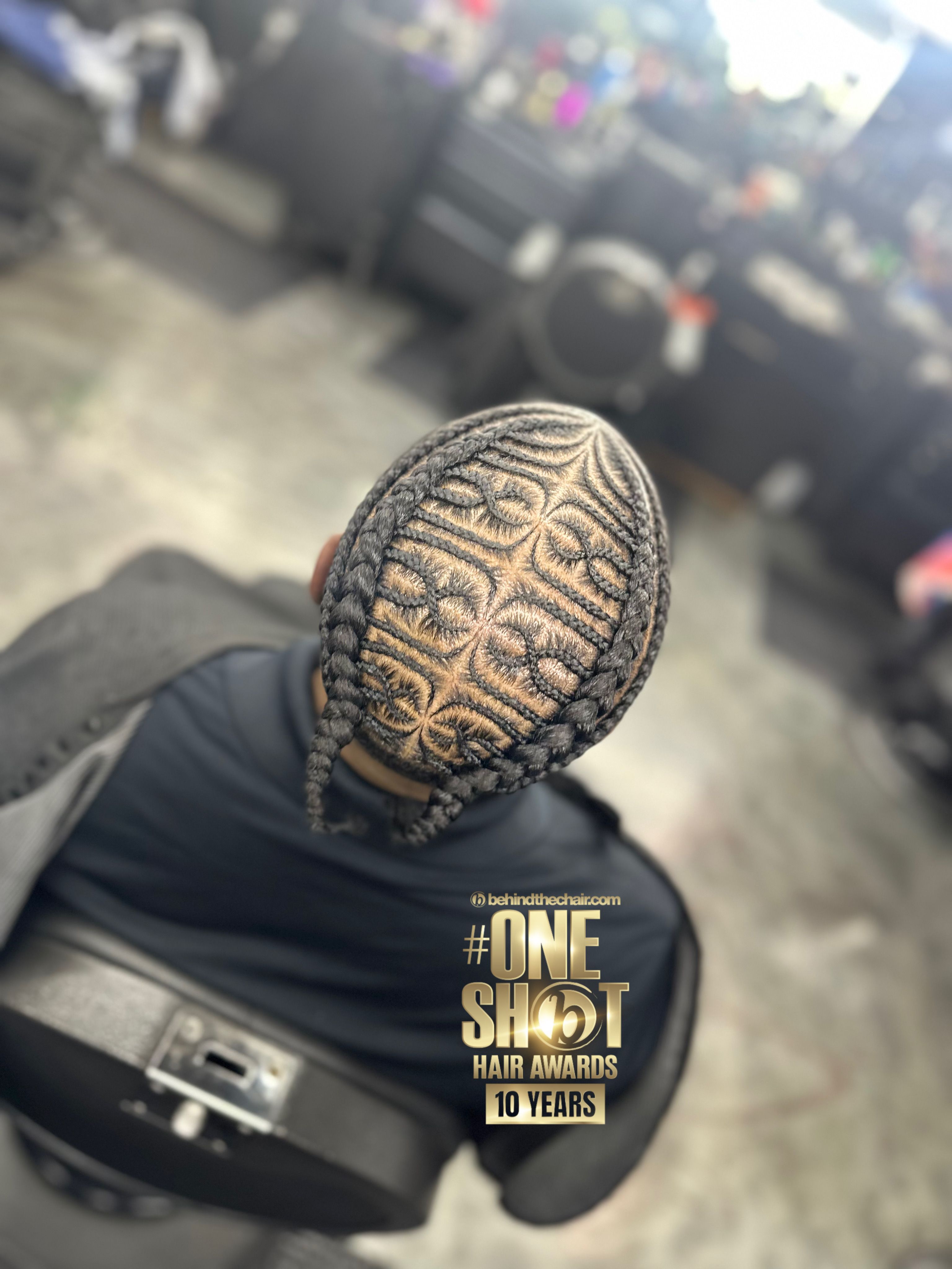 Joi — Intricate Braids & Twists ONESHOT Hair Awards entry