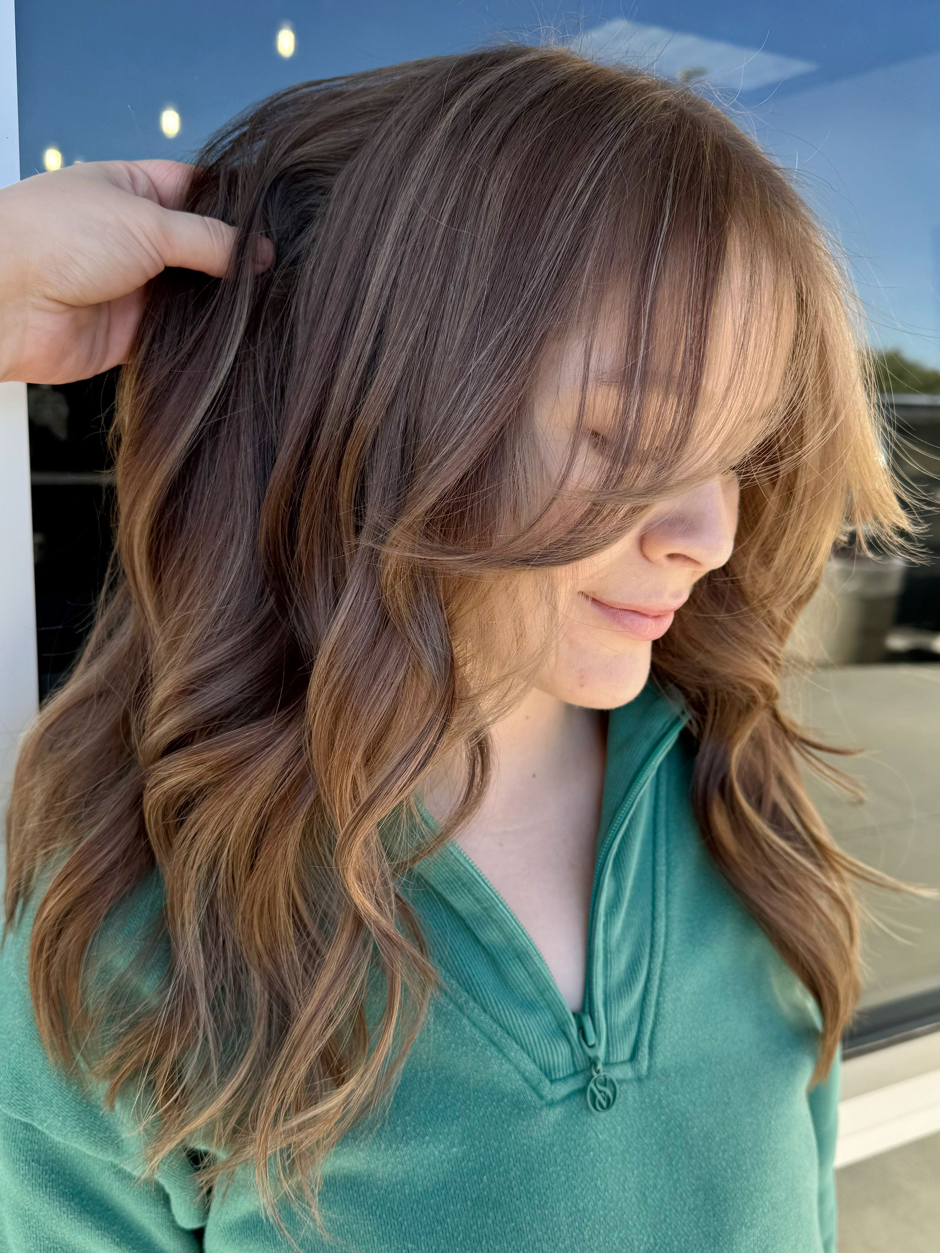 Bryana Hudson — Warm Balayage ONESHOT Hair Awards entry