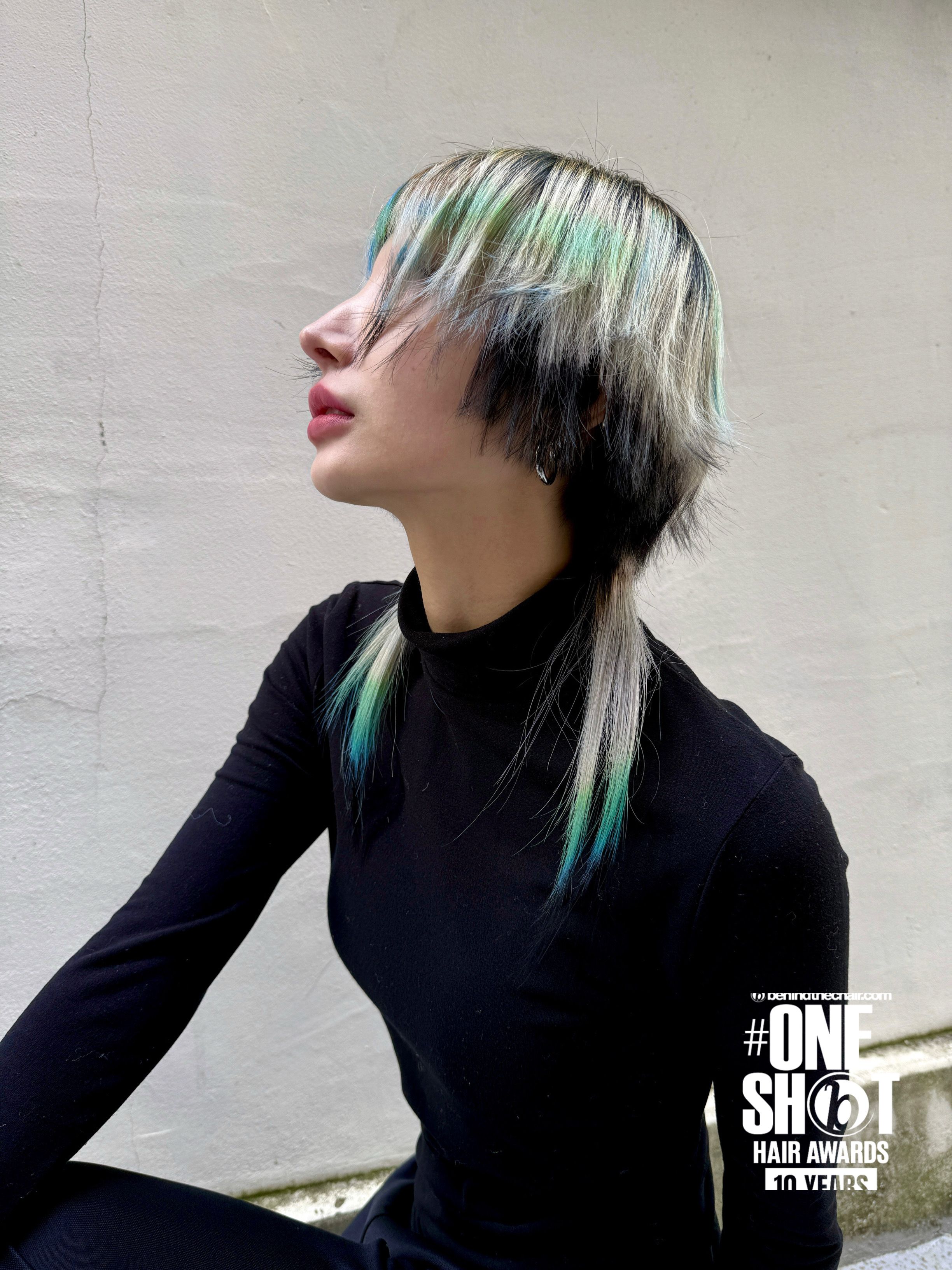 Pearl Oh — Color Blocking ONESHOT Hair Awards entry