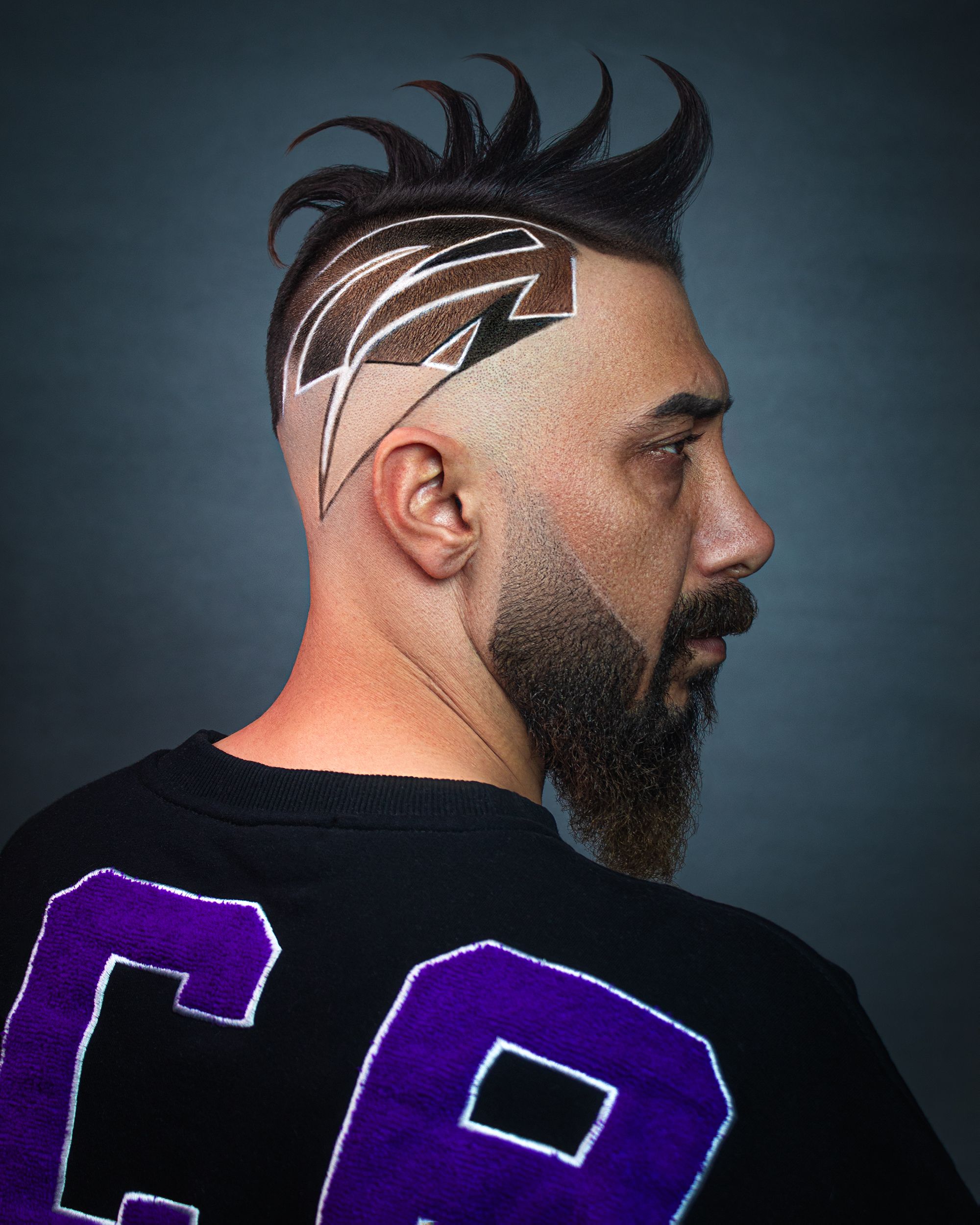 Reza Heravi — Hair Tattoo ONESHOT Hair Awards entry