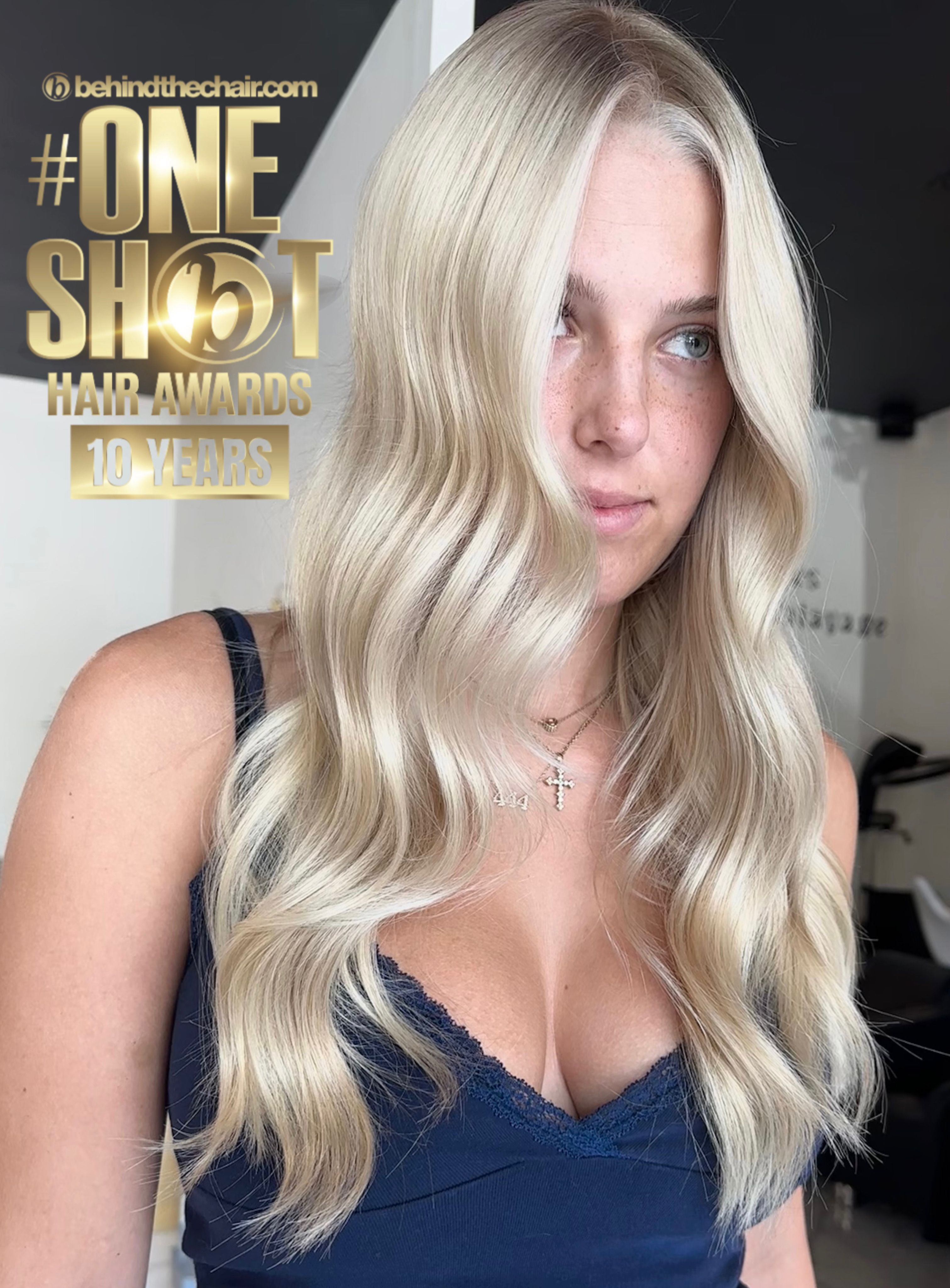 Maribel Romo — Platinum ONESHOT Hair Awards entry