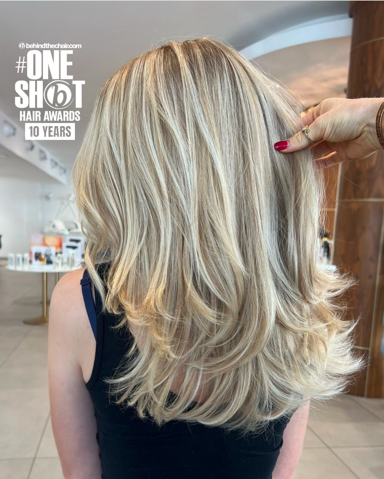 Caitlin Collins — Cool Balayage ONESHOT Hair Awards entry