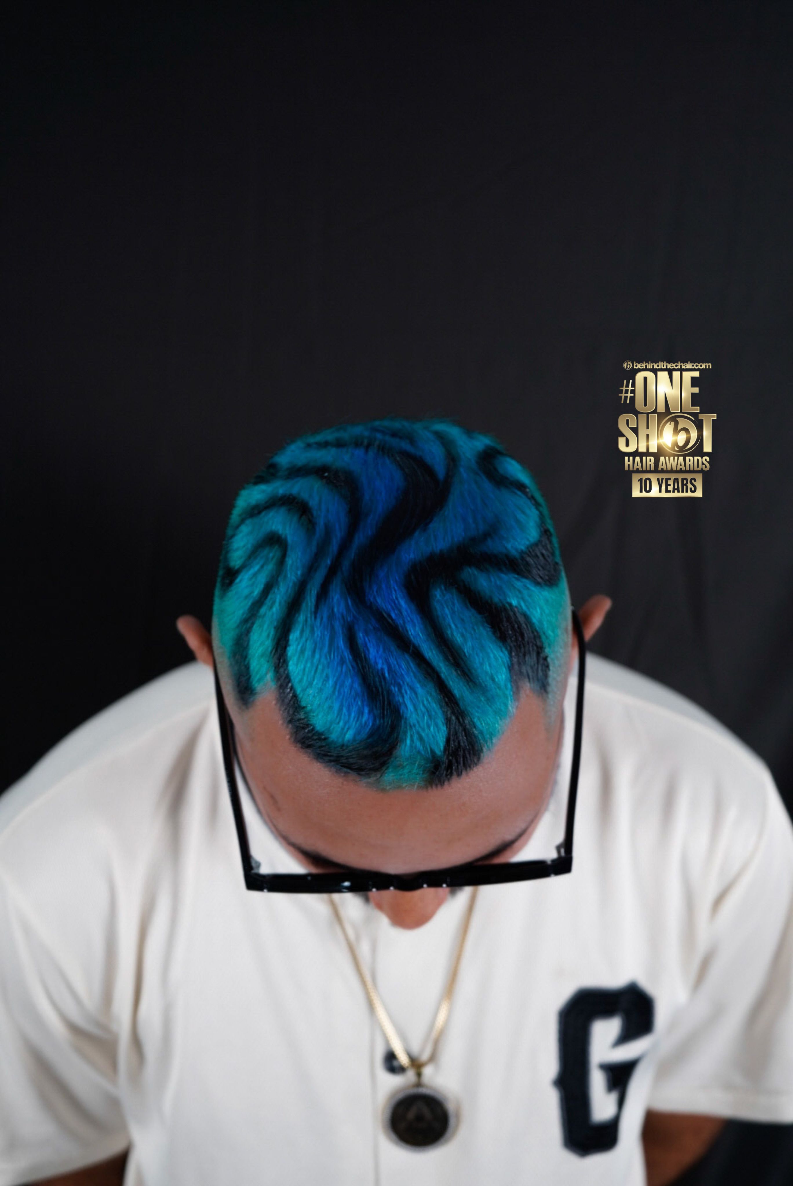 Alvin Melendez — Hair Tattoo ONESHOT Hair Awards entry