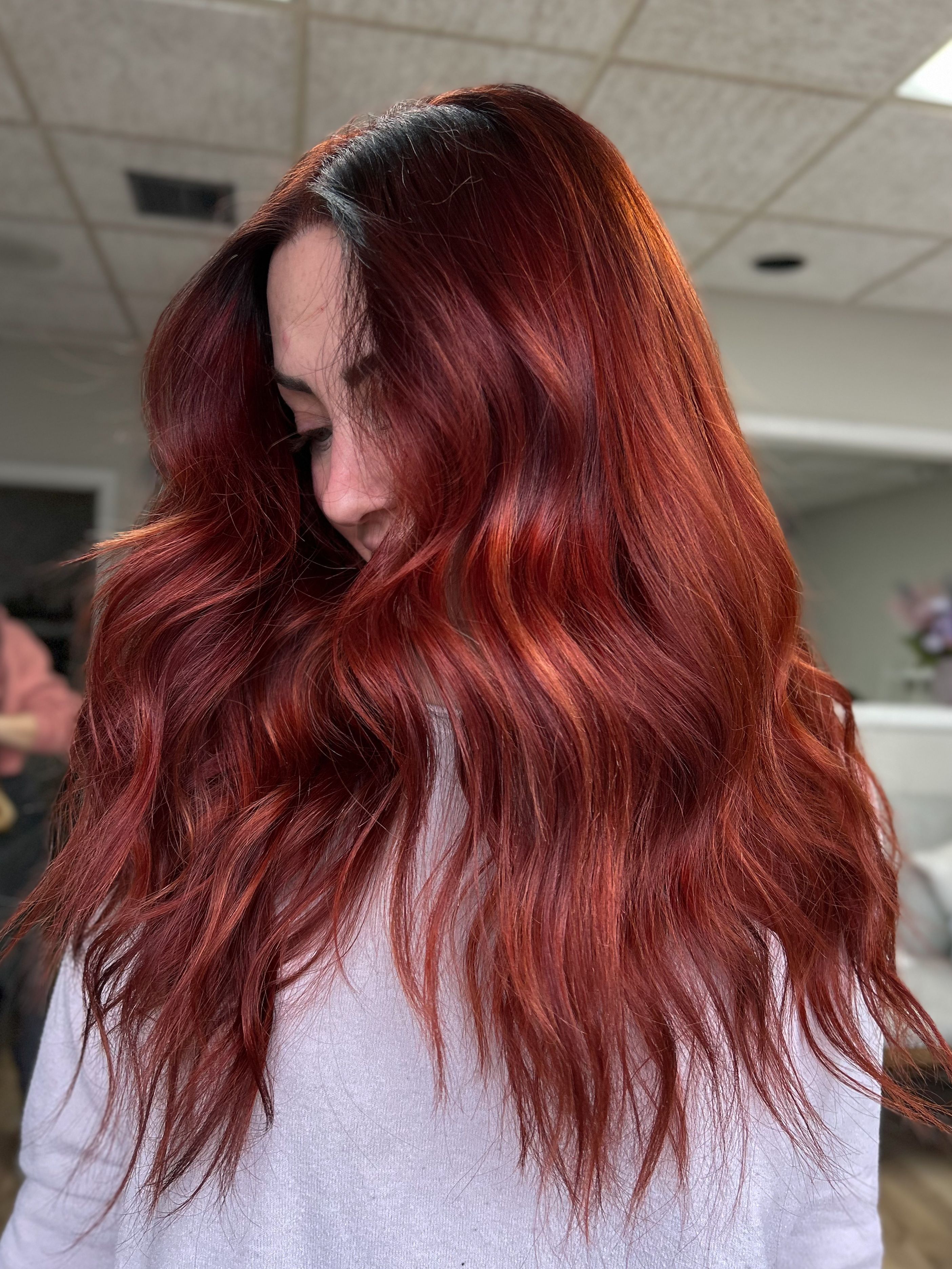 Carly Morales — Reds ONESHOT Hair Awards entry