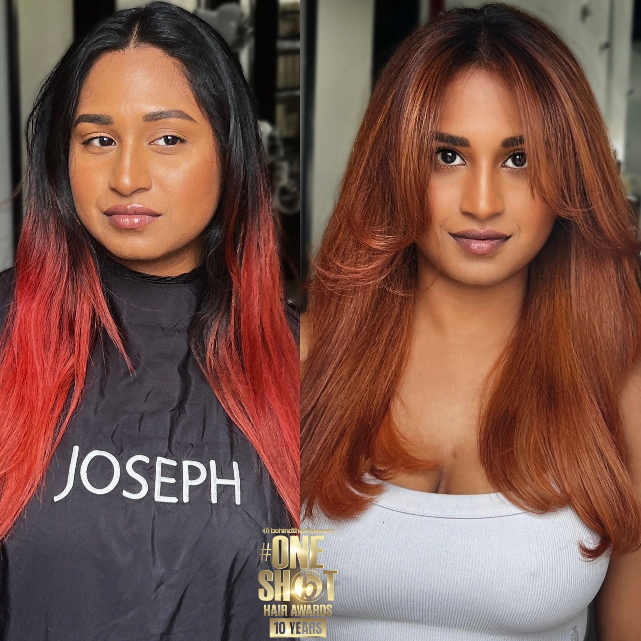 John Perry — Color Transformation ONESHOT Hair Awards entry