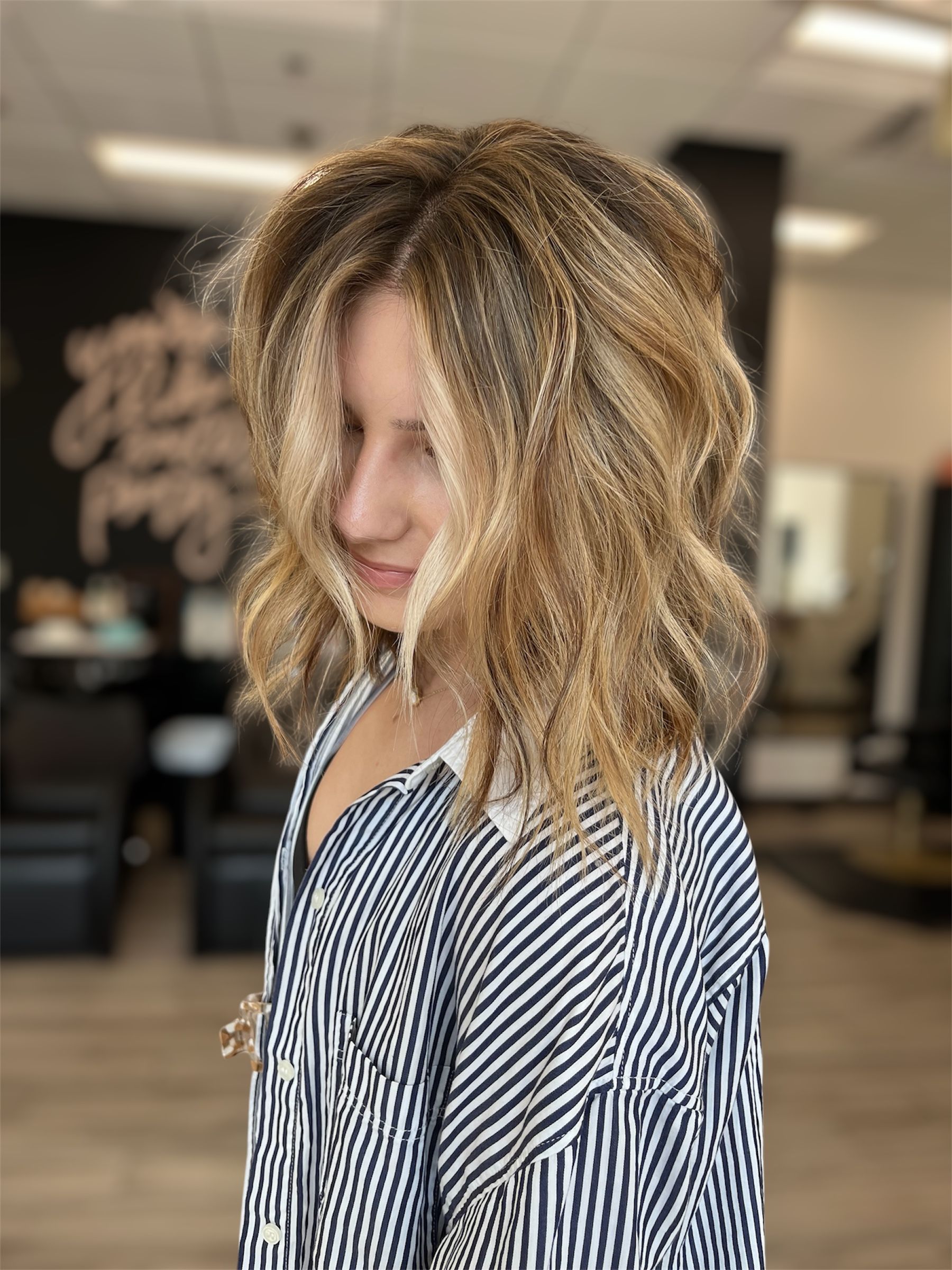 Samantha Minter — Warm Balayage ONESHOT Hair Awards entry